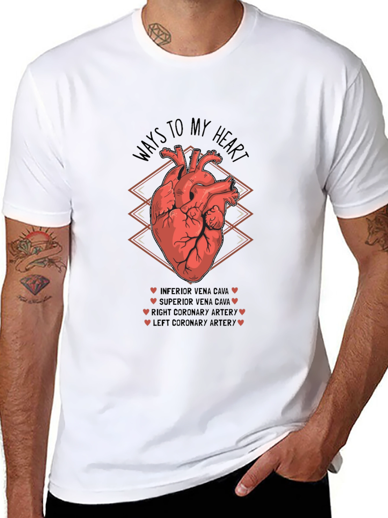 Ways To My Heart Anatomy T-Shirt