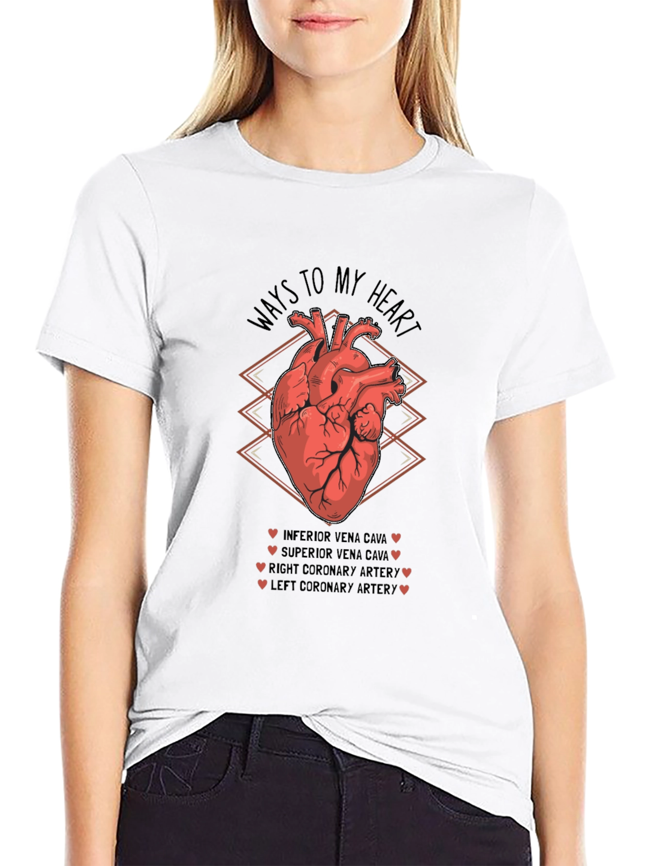 Ways To My Heart Anatomy T-Shirt