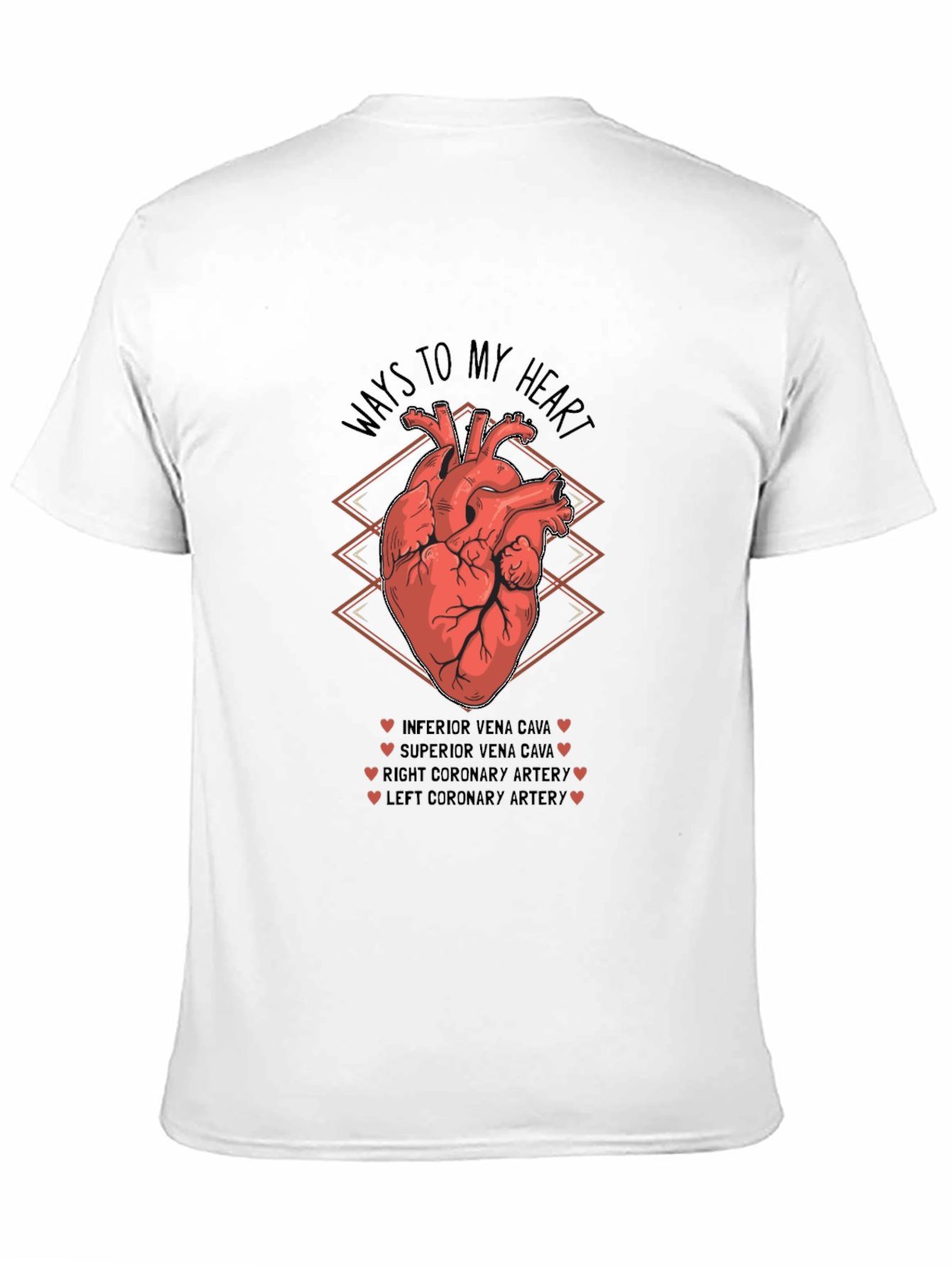 Ways To My Heart Anatomy T-Shirt