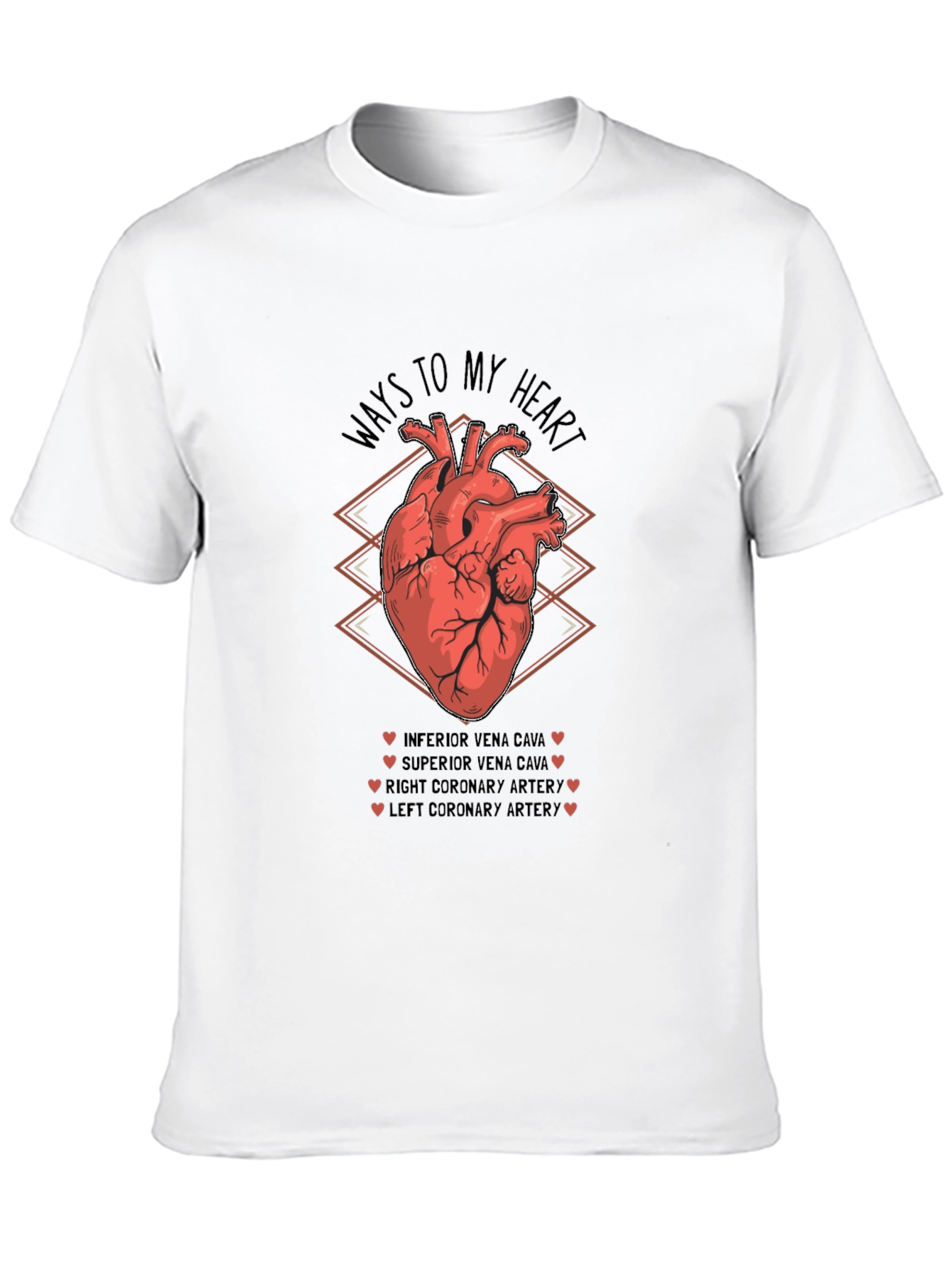 Ways To My Heart Anatomy T-Shirt