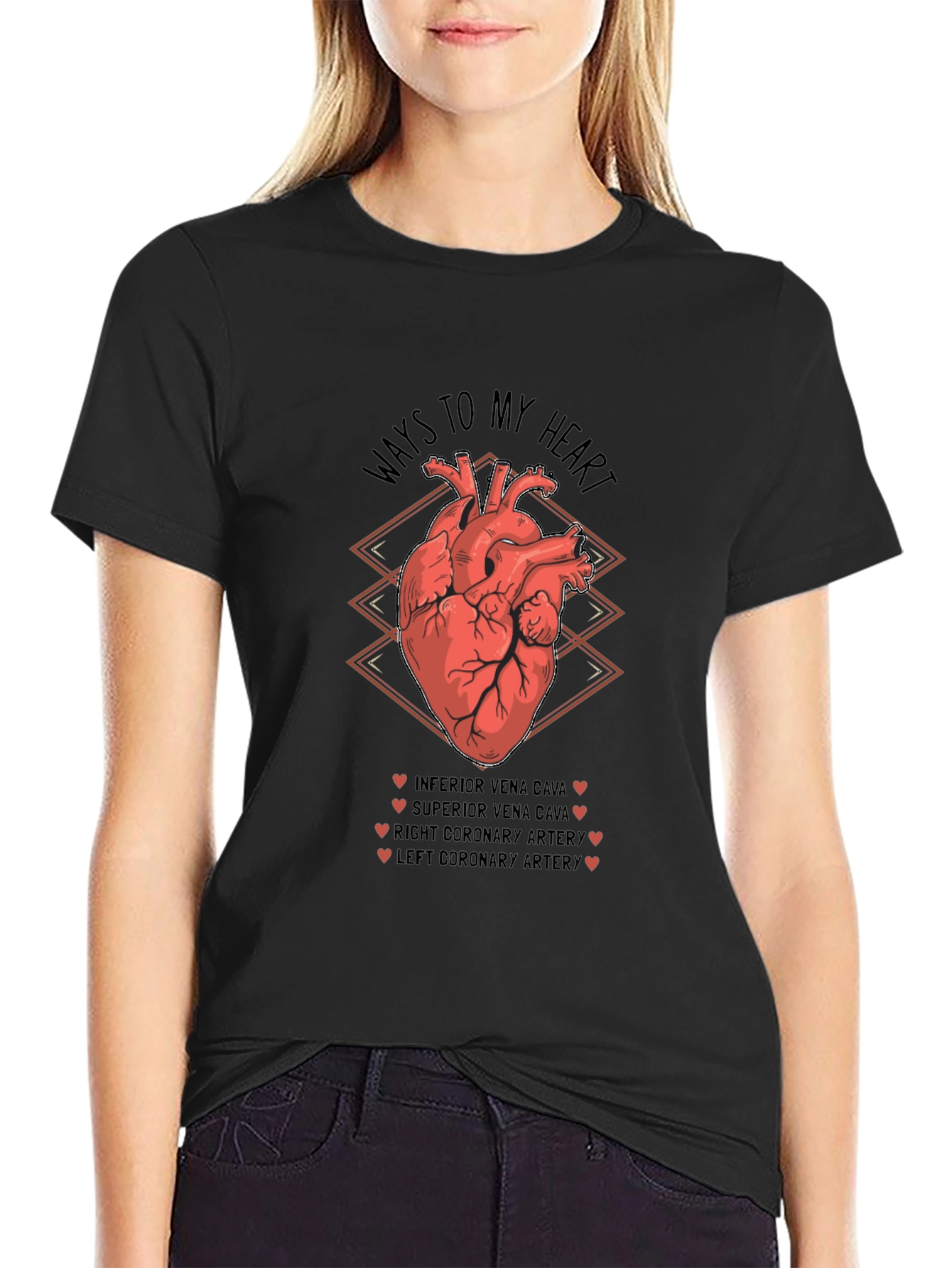 Ways To My Heart Anatomy T-Shirt