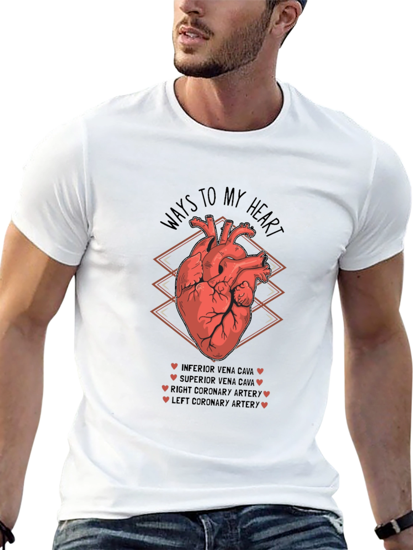 Ways To My Heart Anatomy T-Shirt
