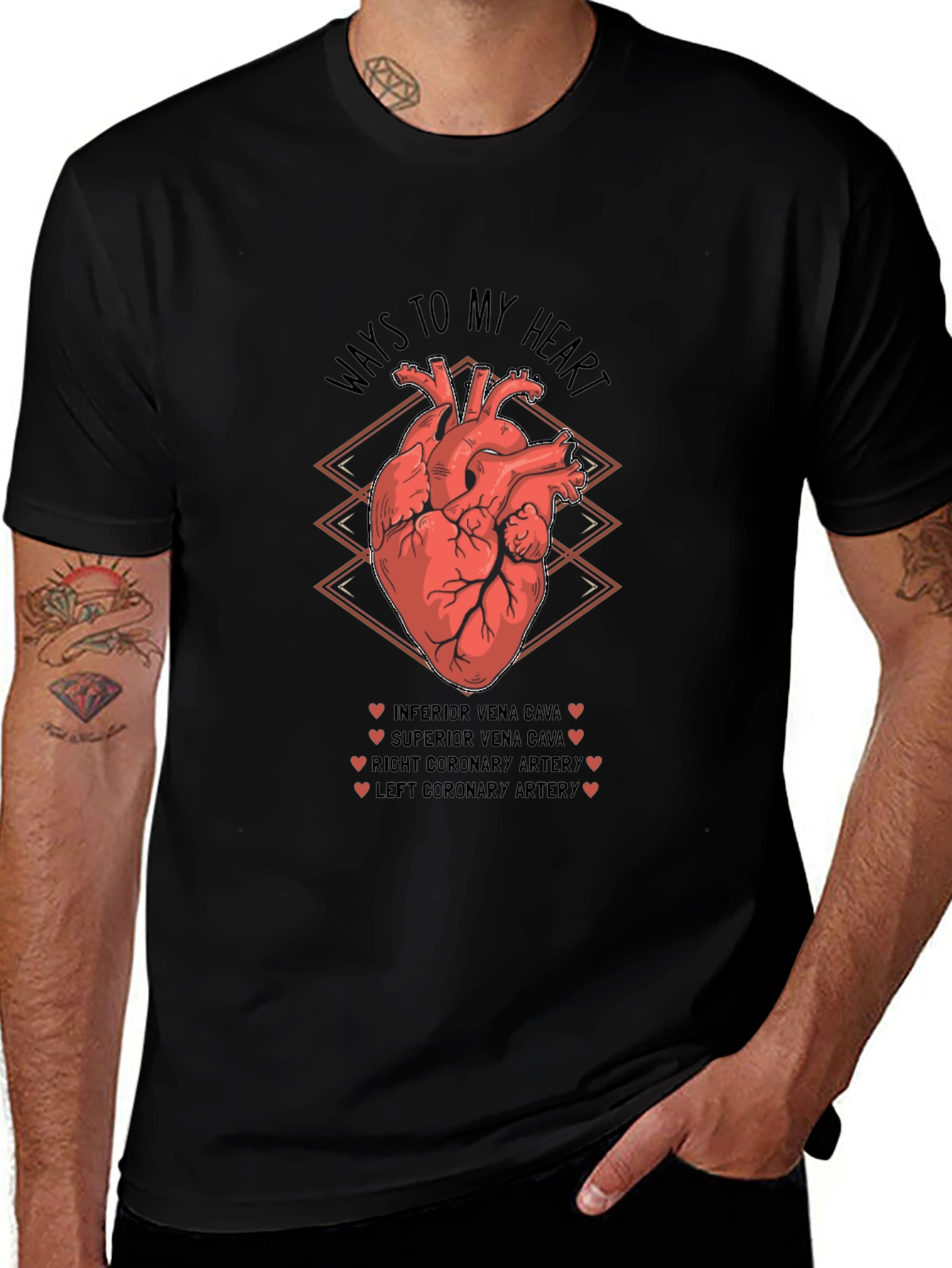Ways To My Heart Anatomy T-Shirt