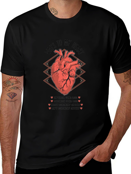 Ways To My Heart Anatomy T-Shirt