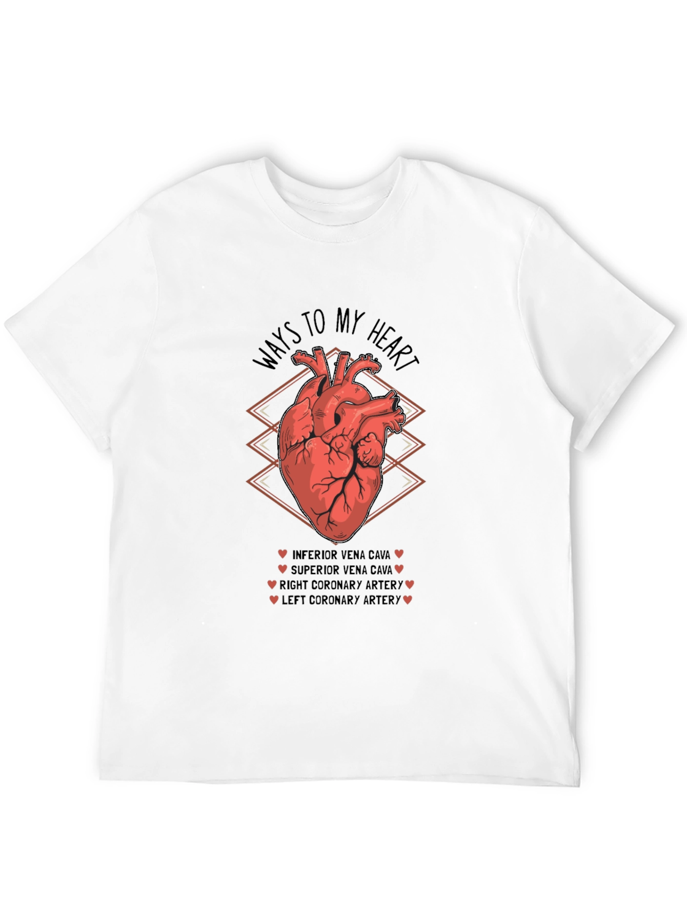 Ways To My Heart Anatomy T-Shirt