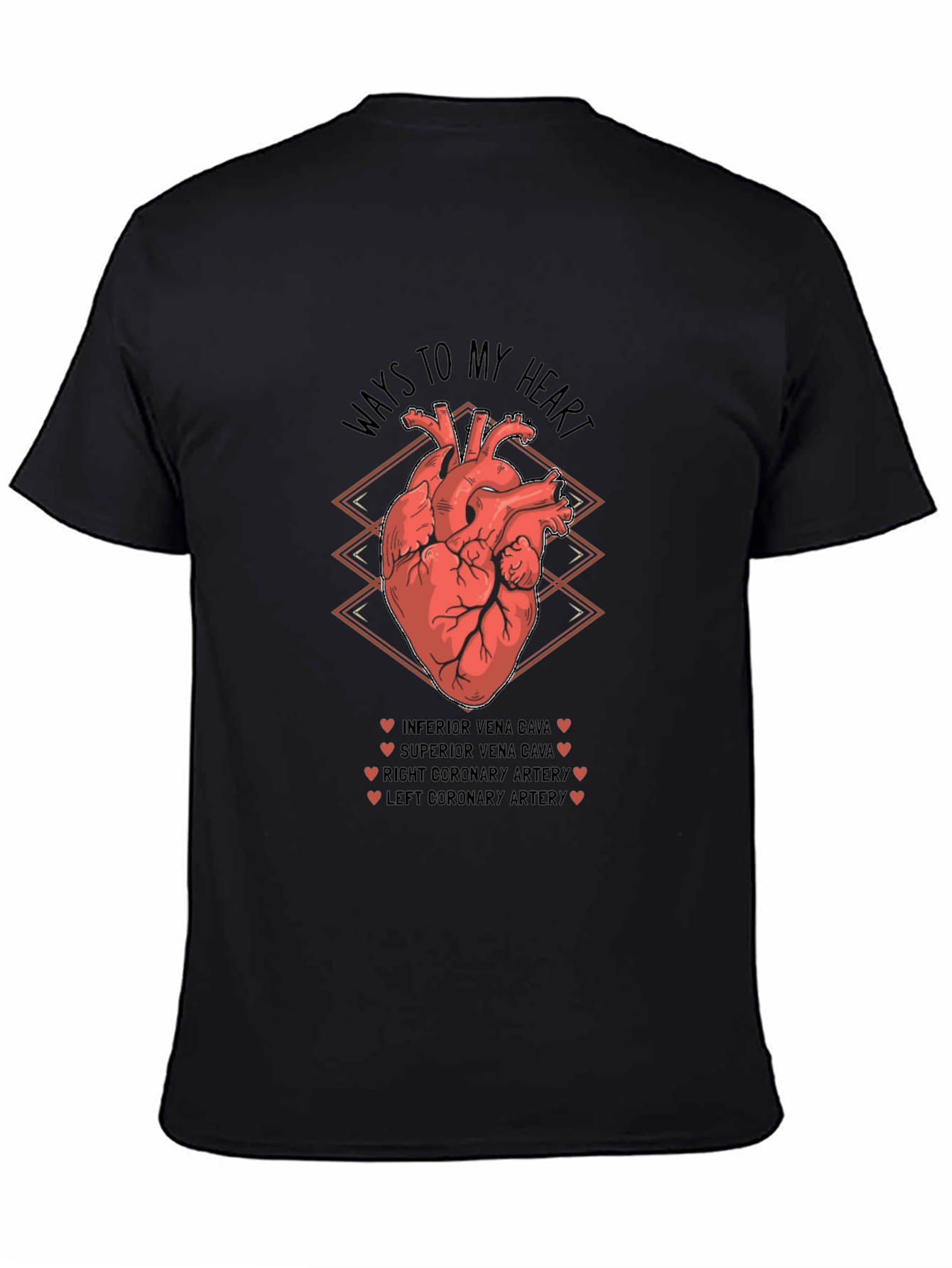 Ways To My Heart Anatomy T-Shirt
