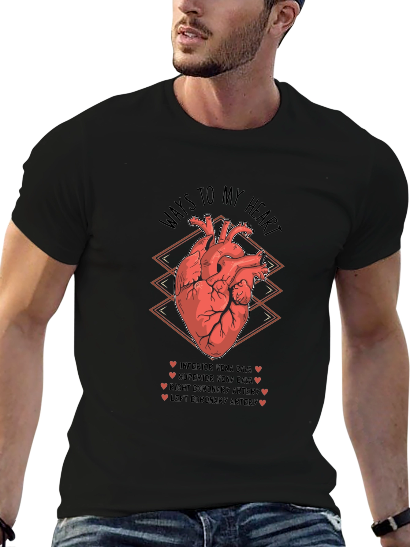 Ways To My Heart Anatomy T-Shirt