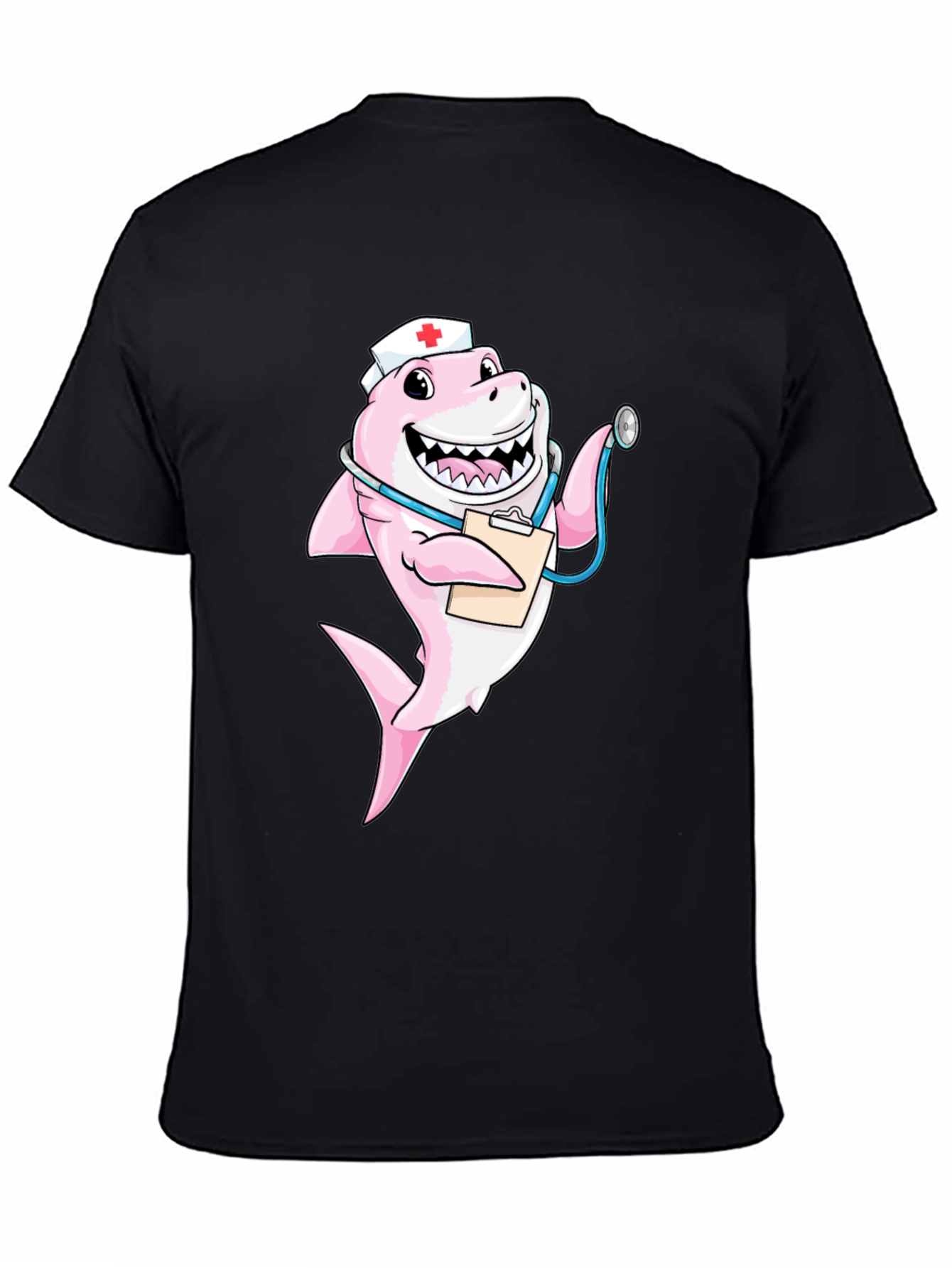 Nurse Shark T-Shirt - Funny Cartoon Graphic Tee