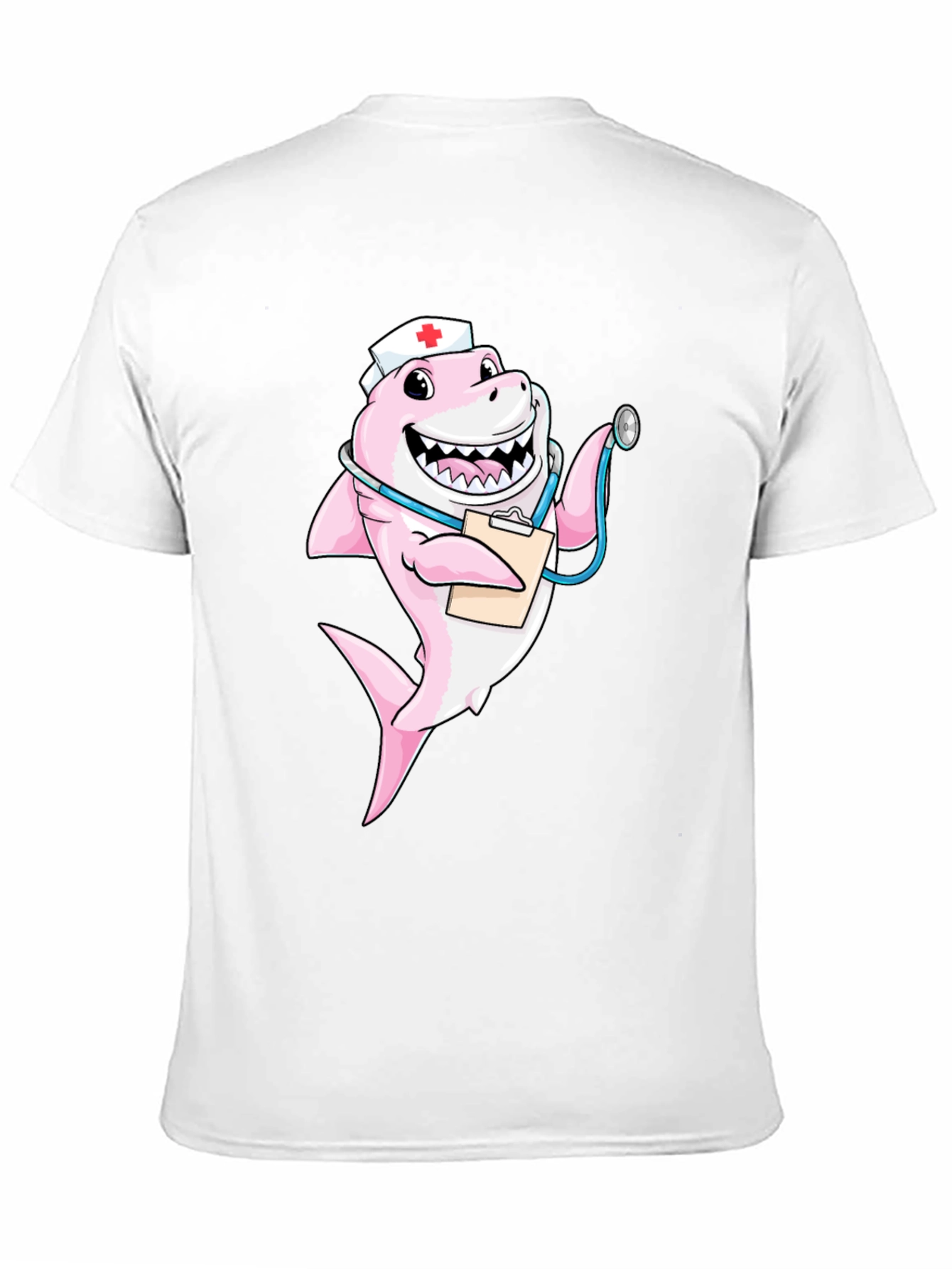 Nurse Shark T-Shirt - Funny Cartoon Graphic Tee