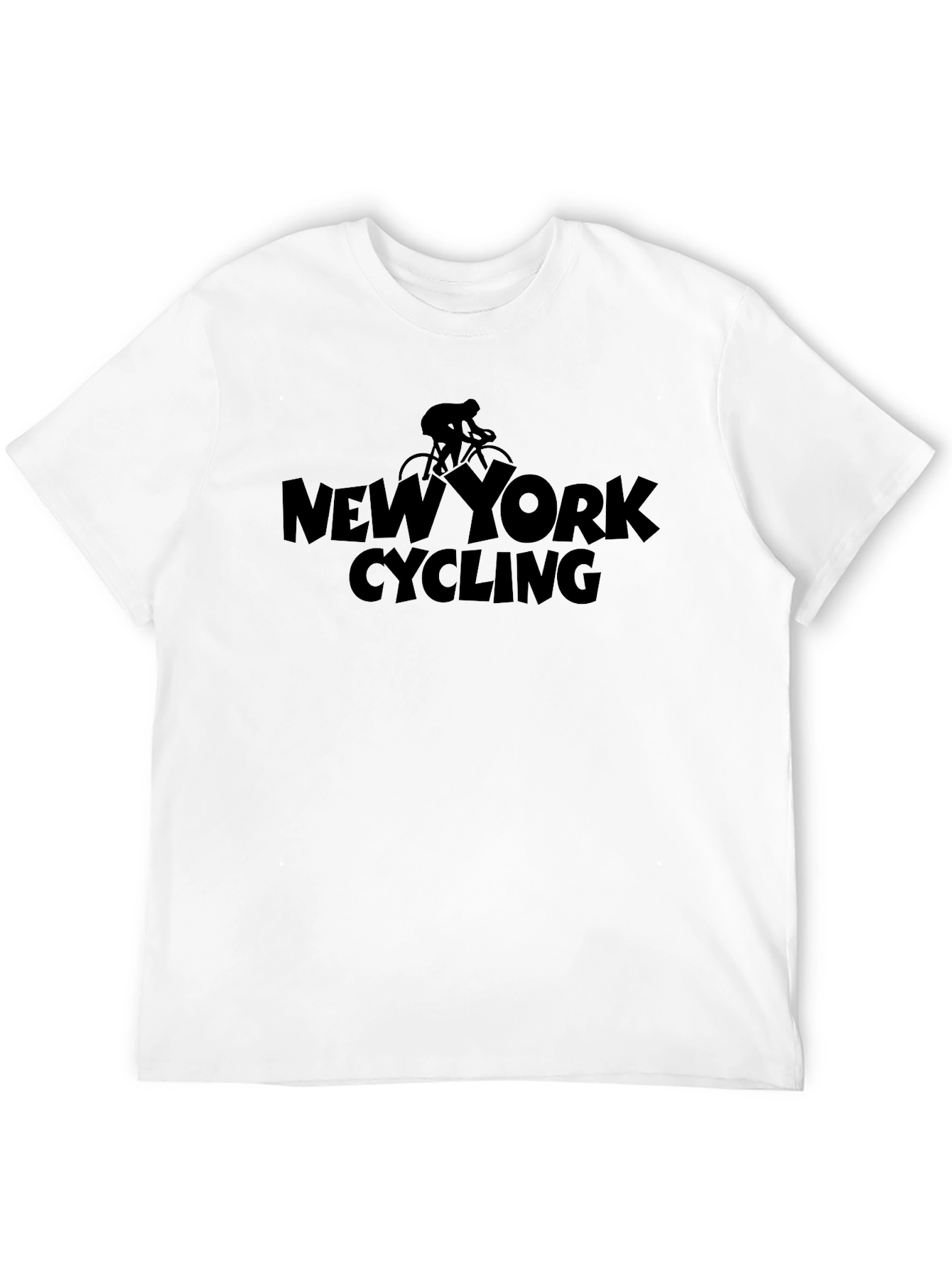 New York Cycling Black Graphic Tee