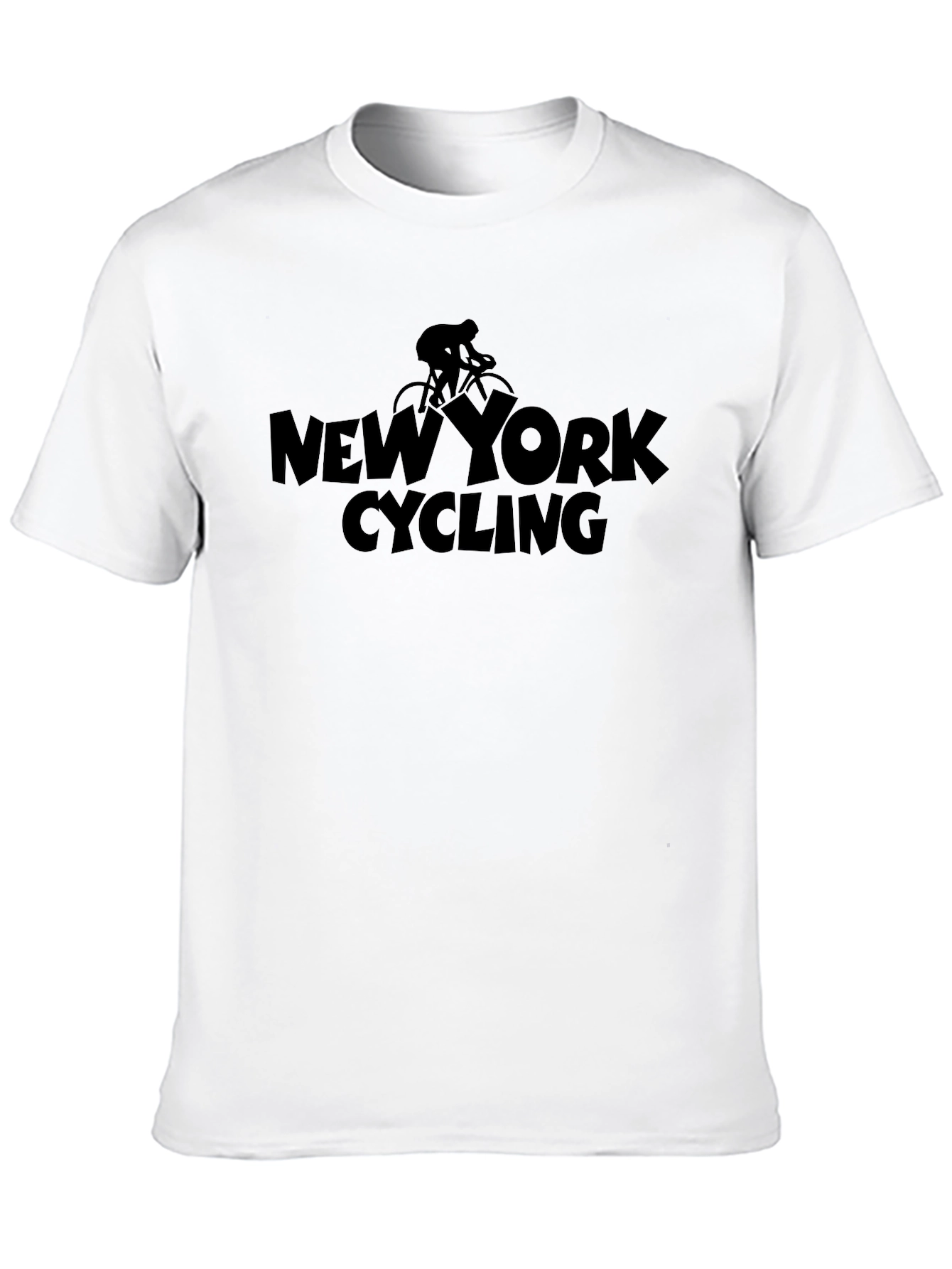 New York Cycling Black Graphic Tee