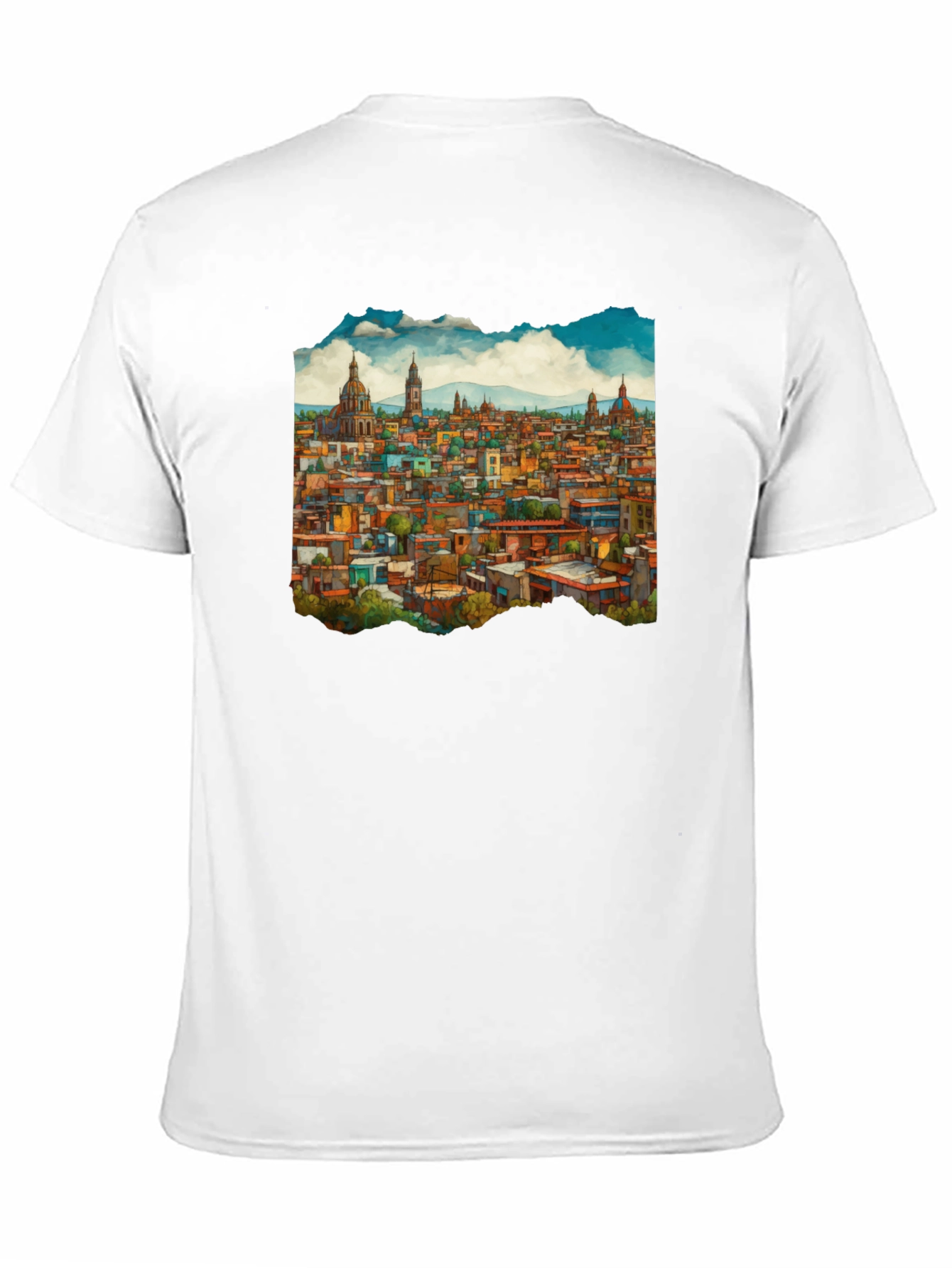 Cityscape Graphic Tee - Urban Style