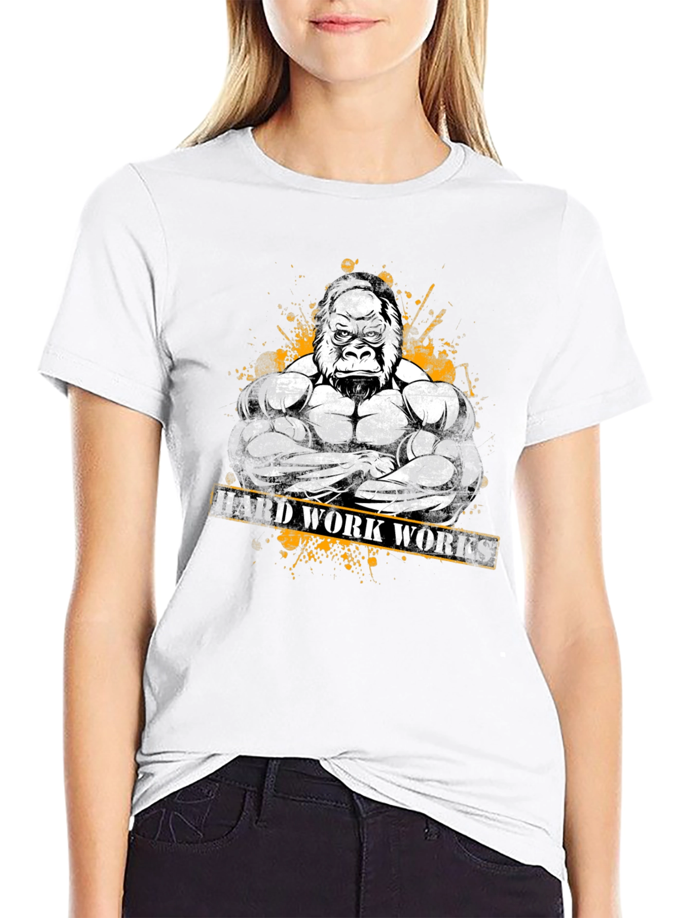 Hard Work Works Gorilla Gym T-Shirt
