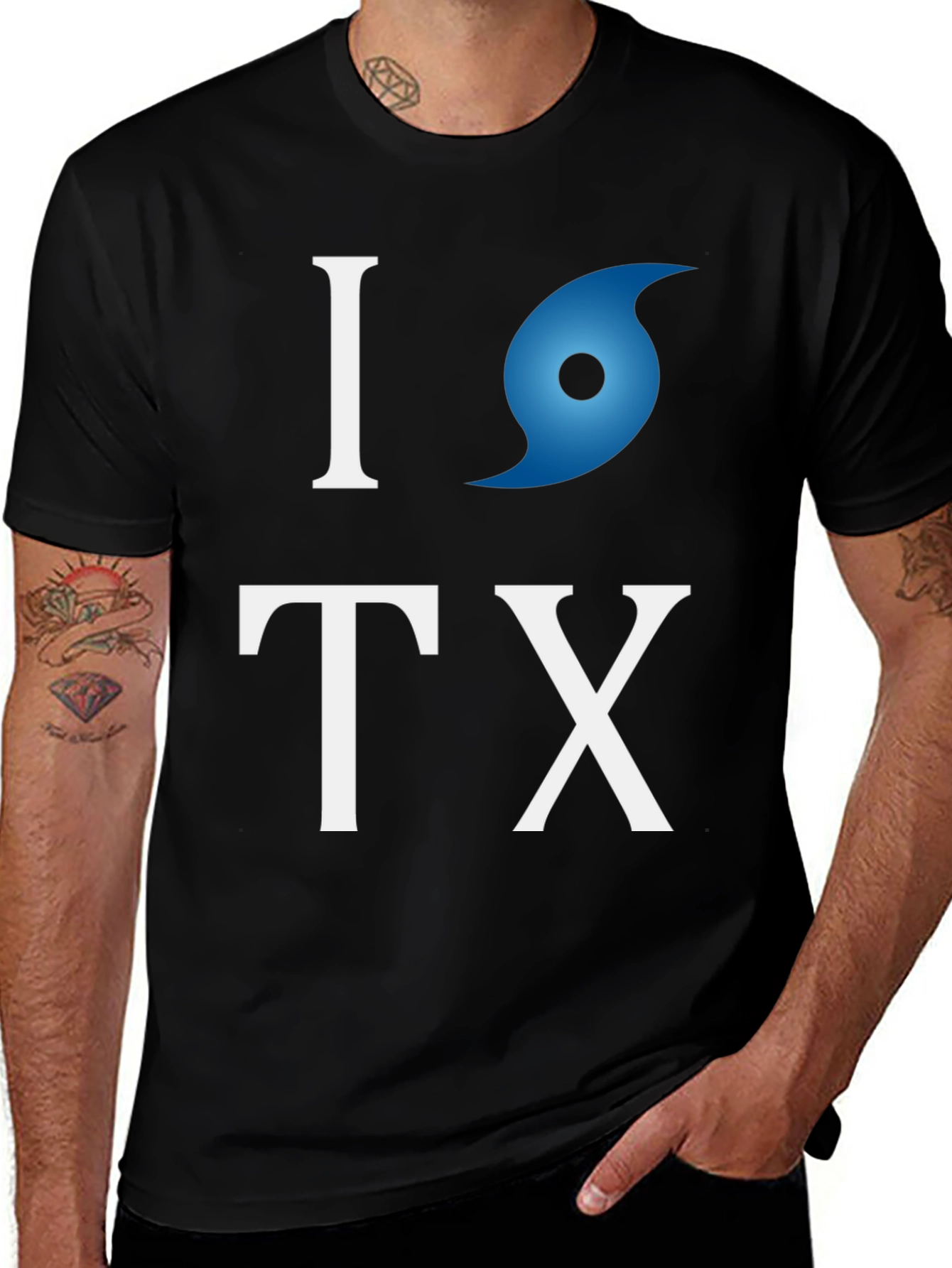I Heart TX Graphic T-Shirt