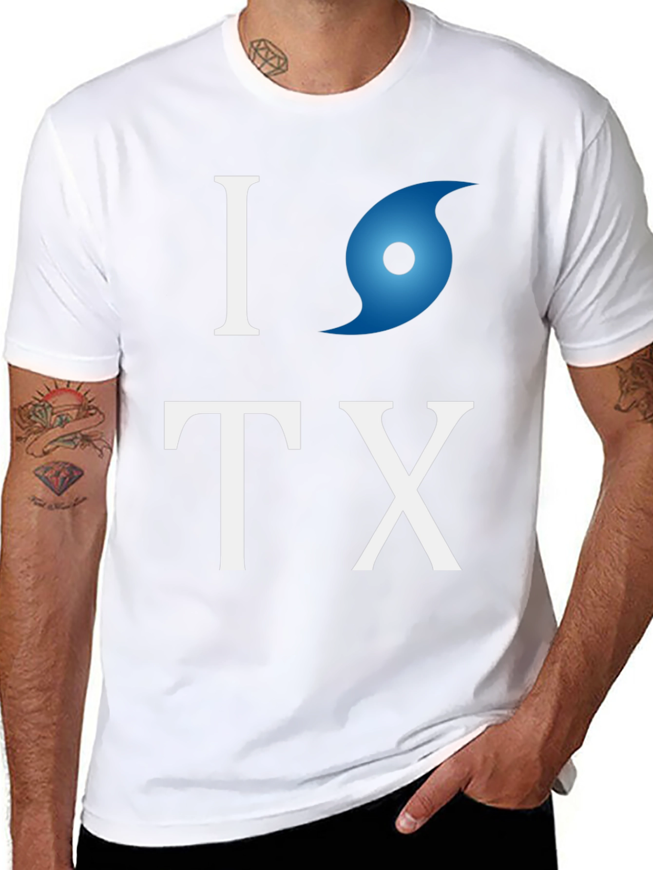 I Heart TX Graphic T-Shirt