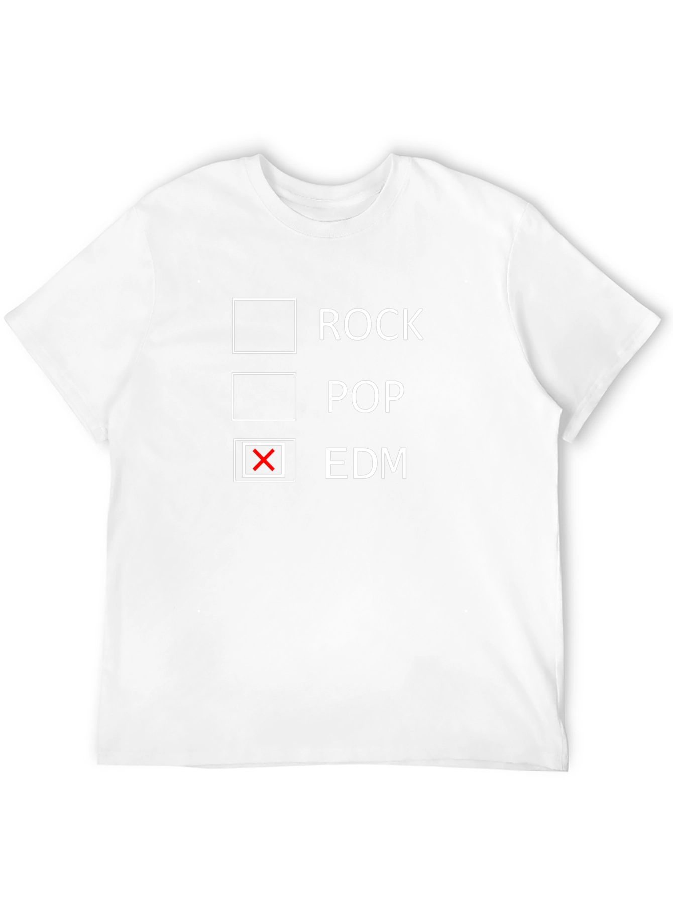EDM Music Choice Black T-Shirt