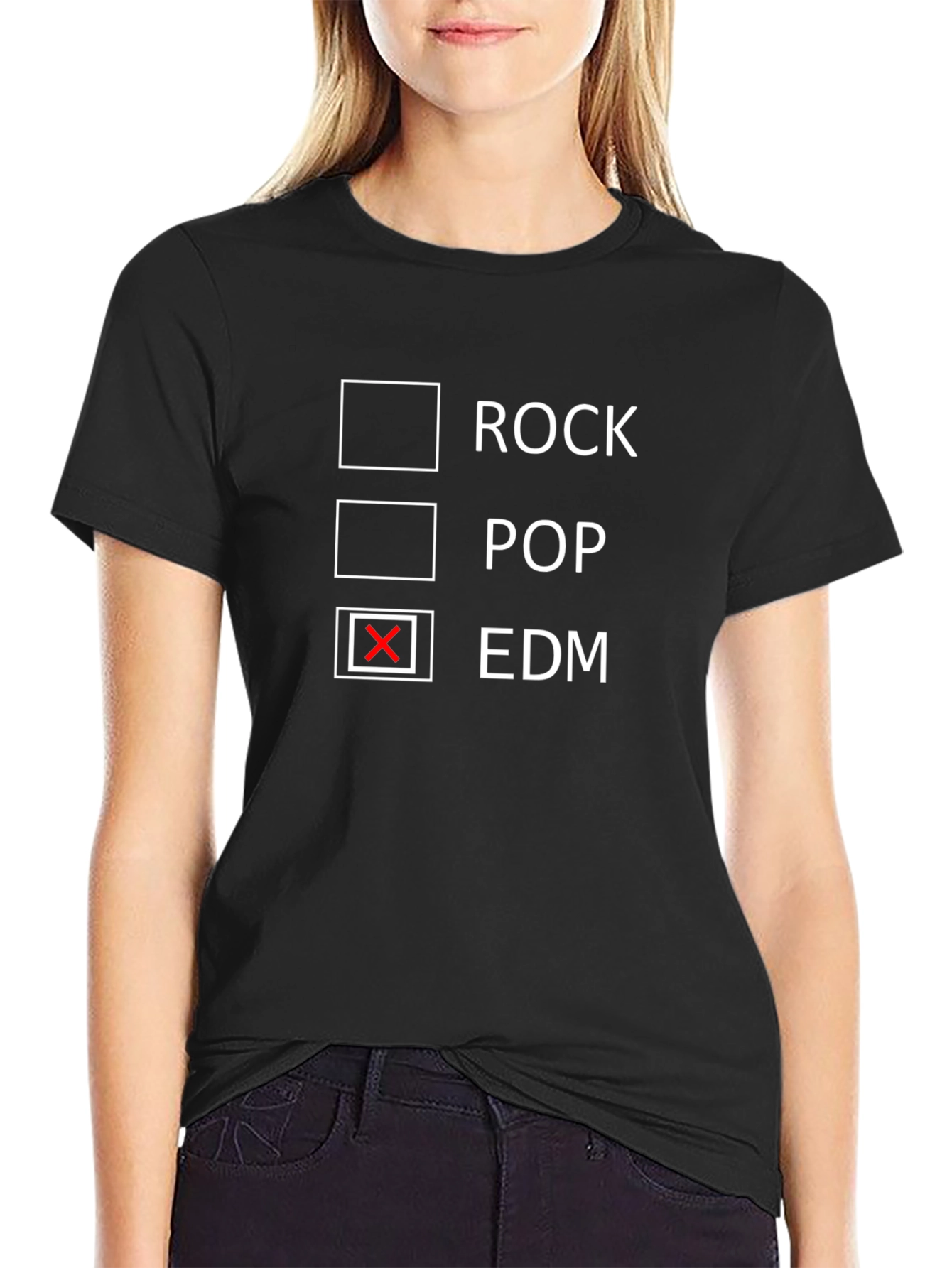 EDM Music Choice Black T-Shirt
