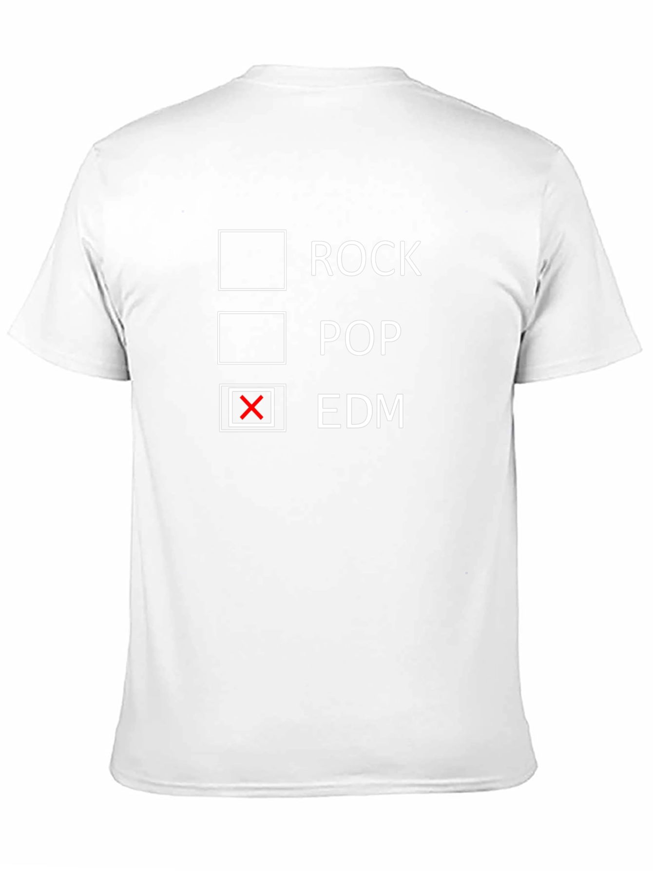 EDM Music Choice Black T-Shirt