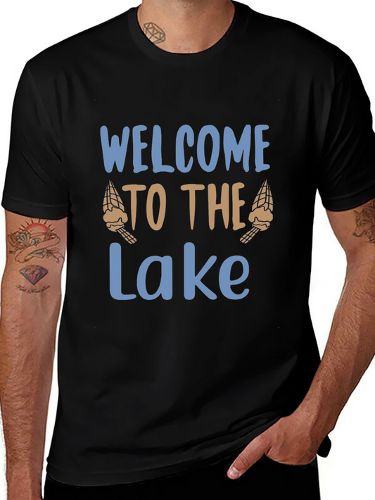Welcome to the Lake Black T-Shirt