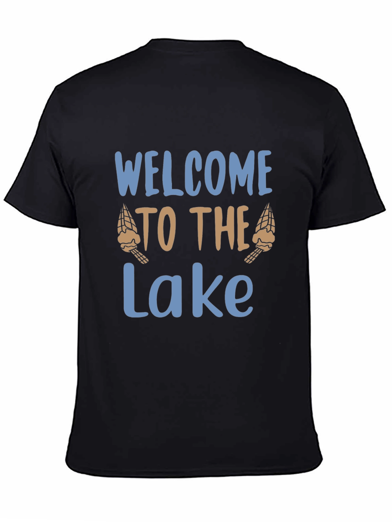 Welcome to the Lake Black T-Shirt