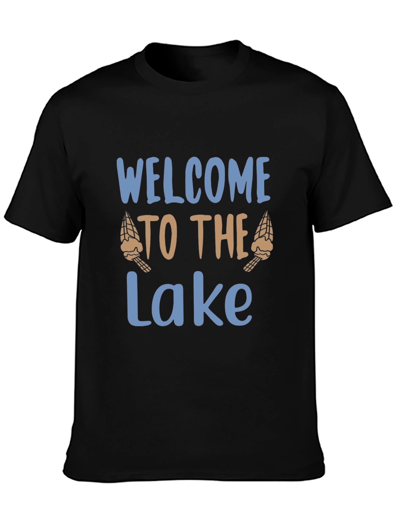 Welcome to the Lake Black T-Shirt
