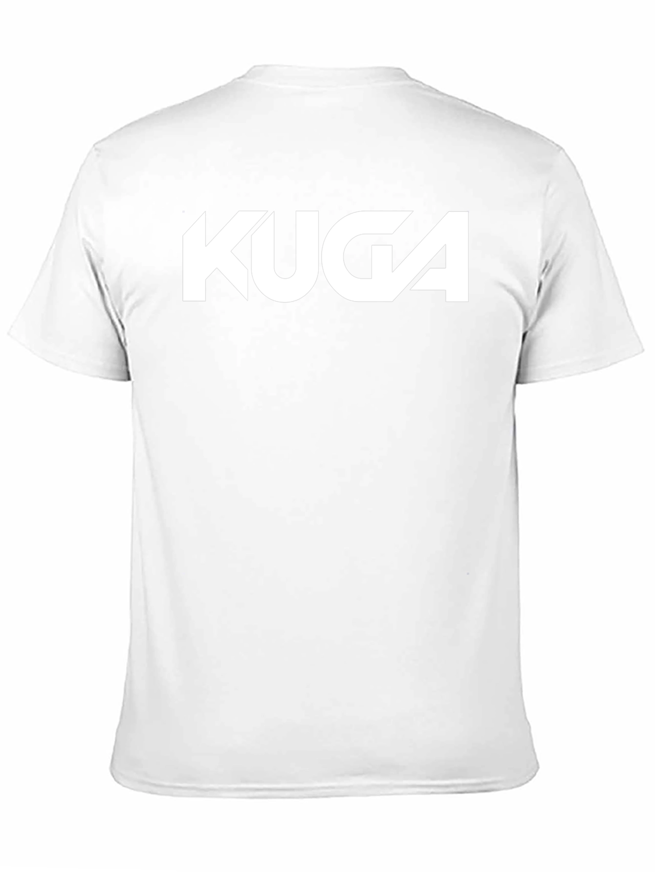 Kuga Graphic Tee - Black Cotton Blend T-Shirt