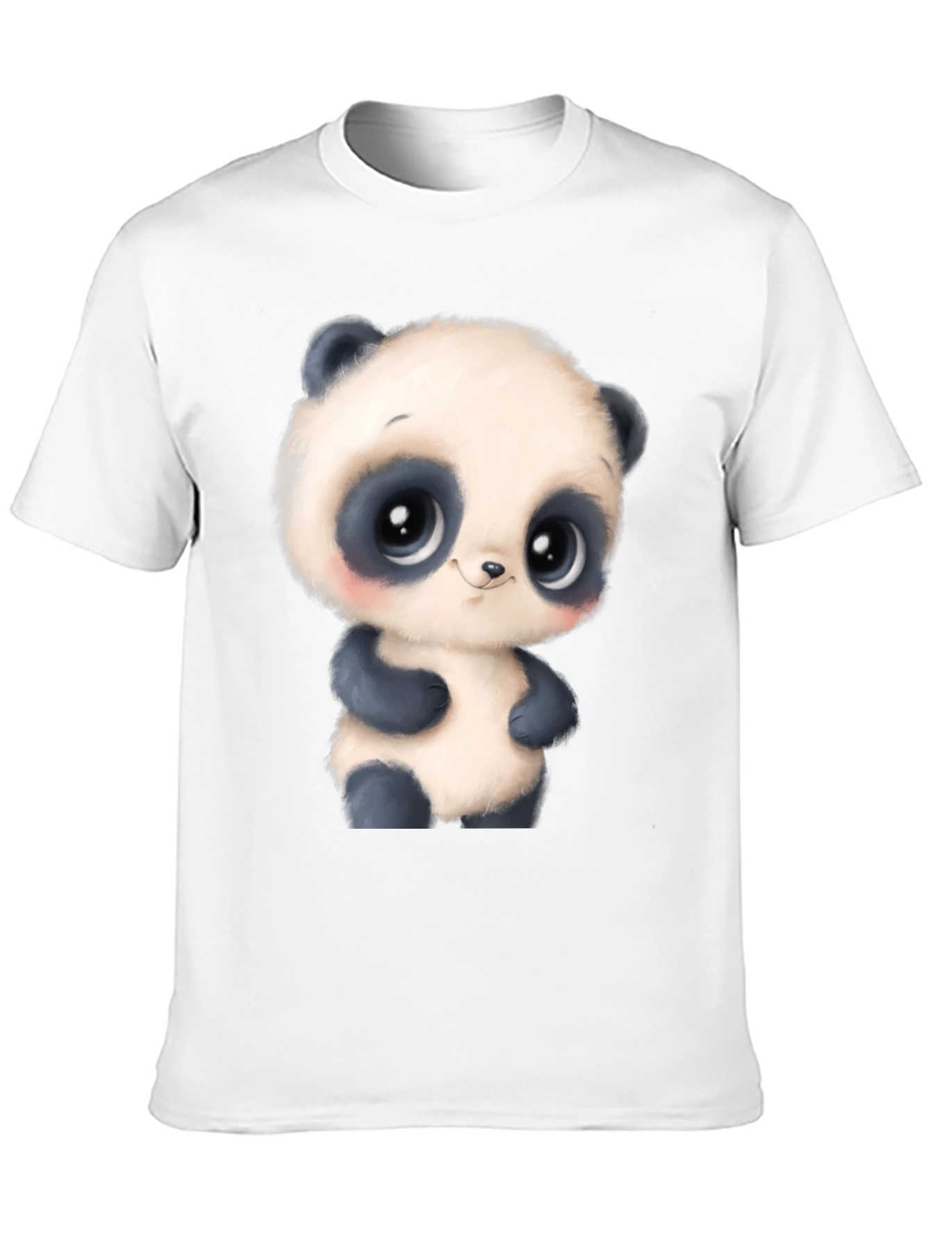 Cute Cartoon Panda Bear Graphic T-Shirt