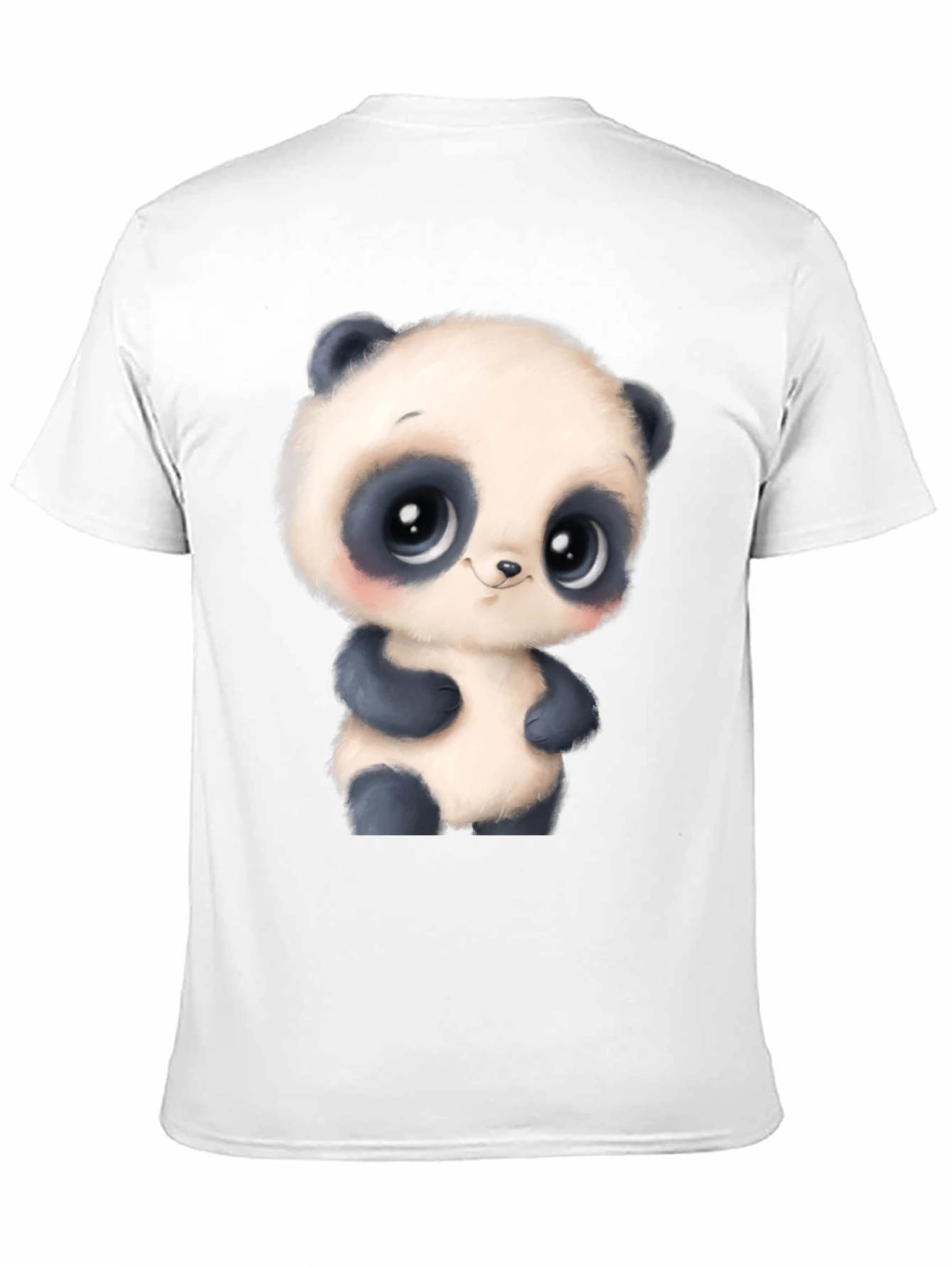 Cute Cartoon Panda Bear Graphic T-Shirt
