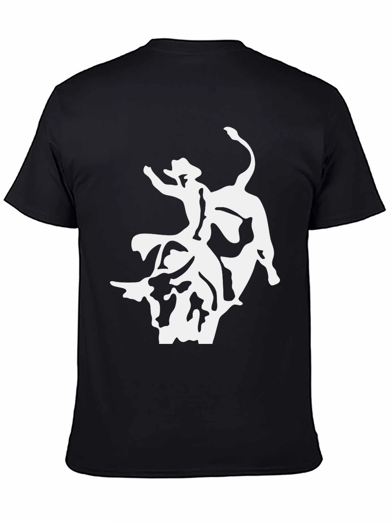 Rodeo Bull Rider Graphic Tee - Cowboy T-Shirt