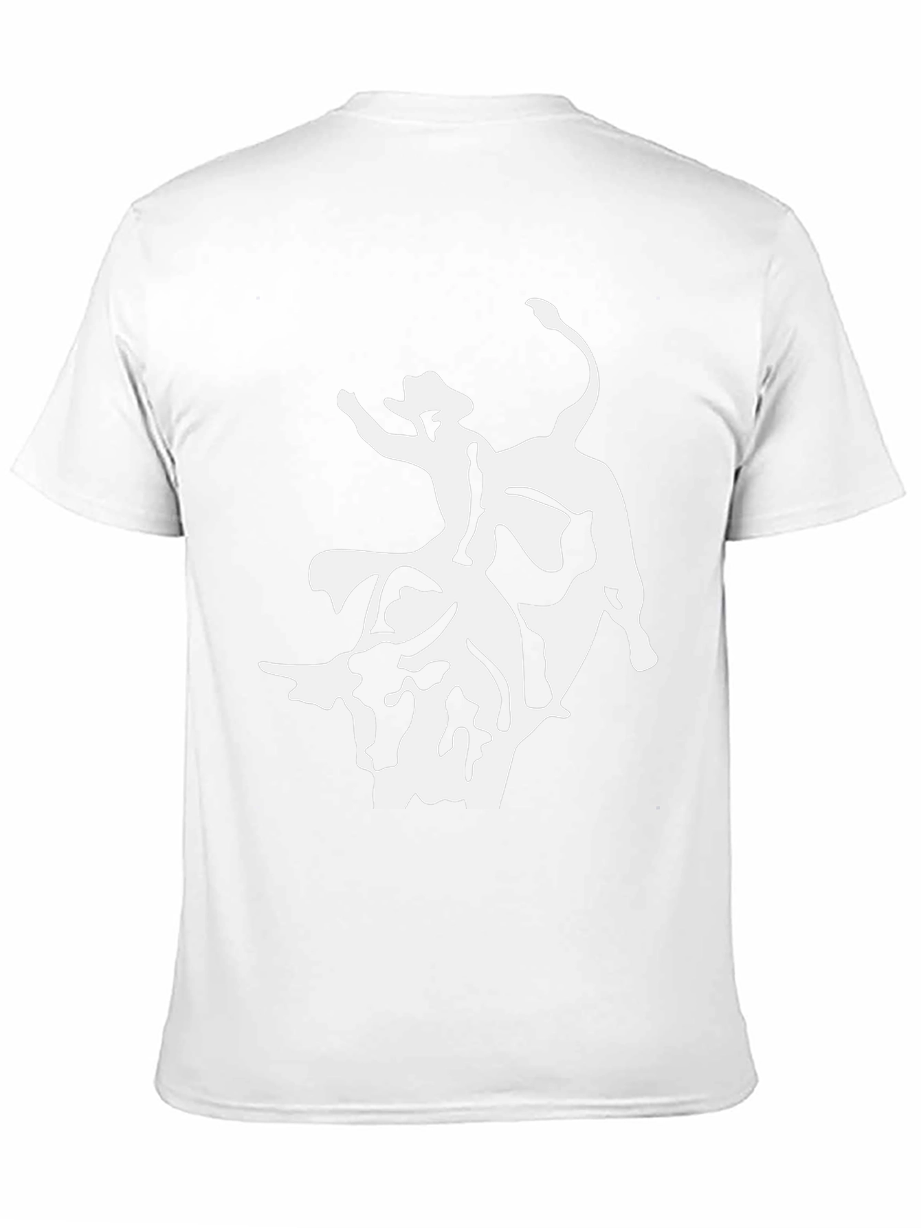 Rodeo Bull Rider Graphic Tee - Cowboy T-Shirt