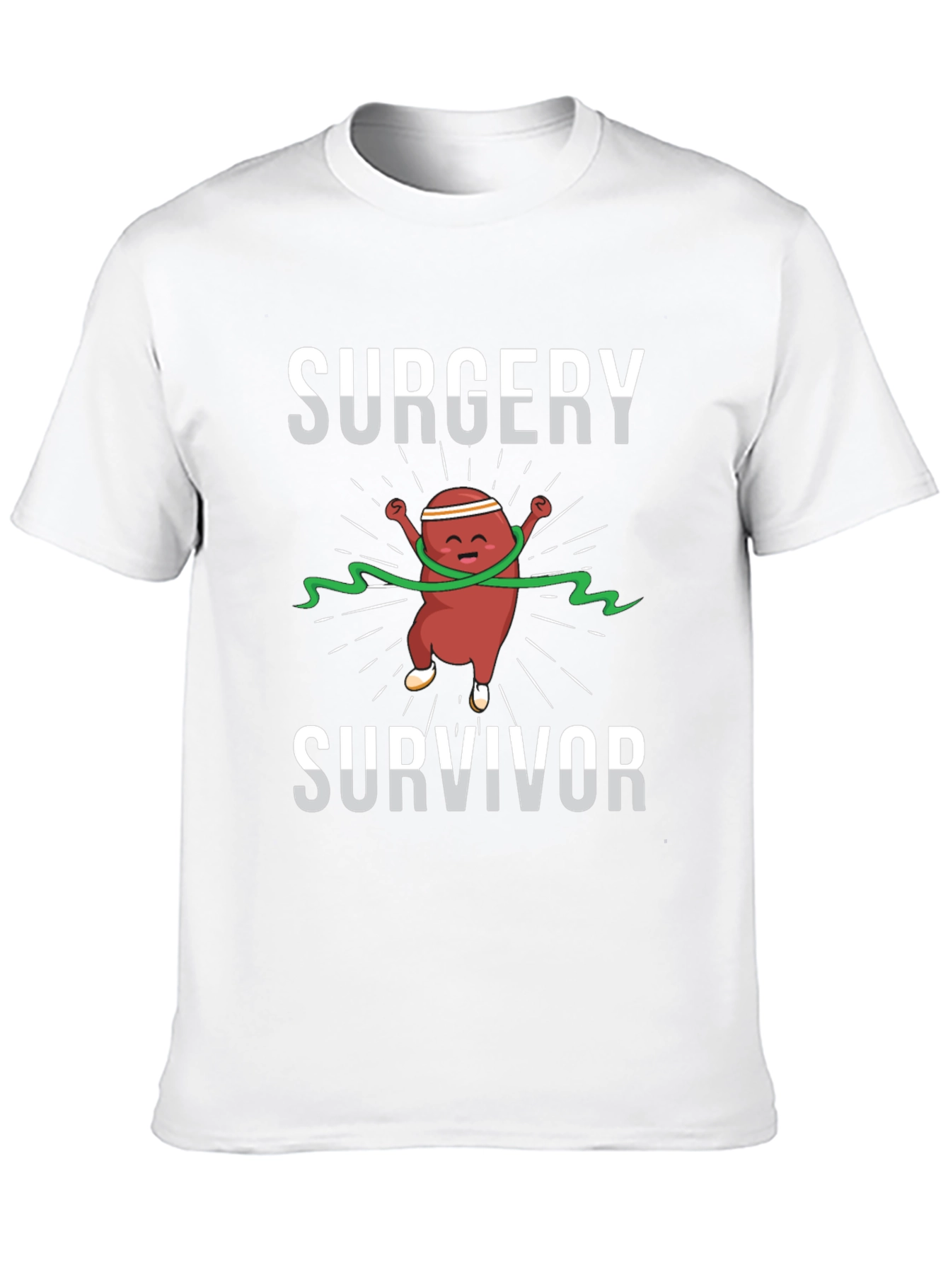 Surgery Survivor Graphic T-Shirt - Black