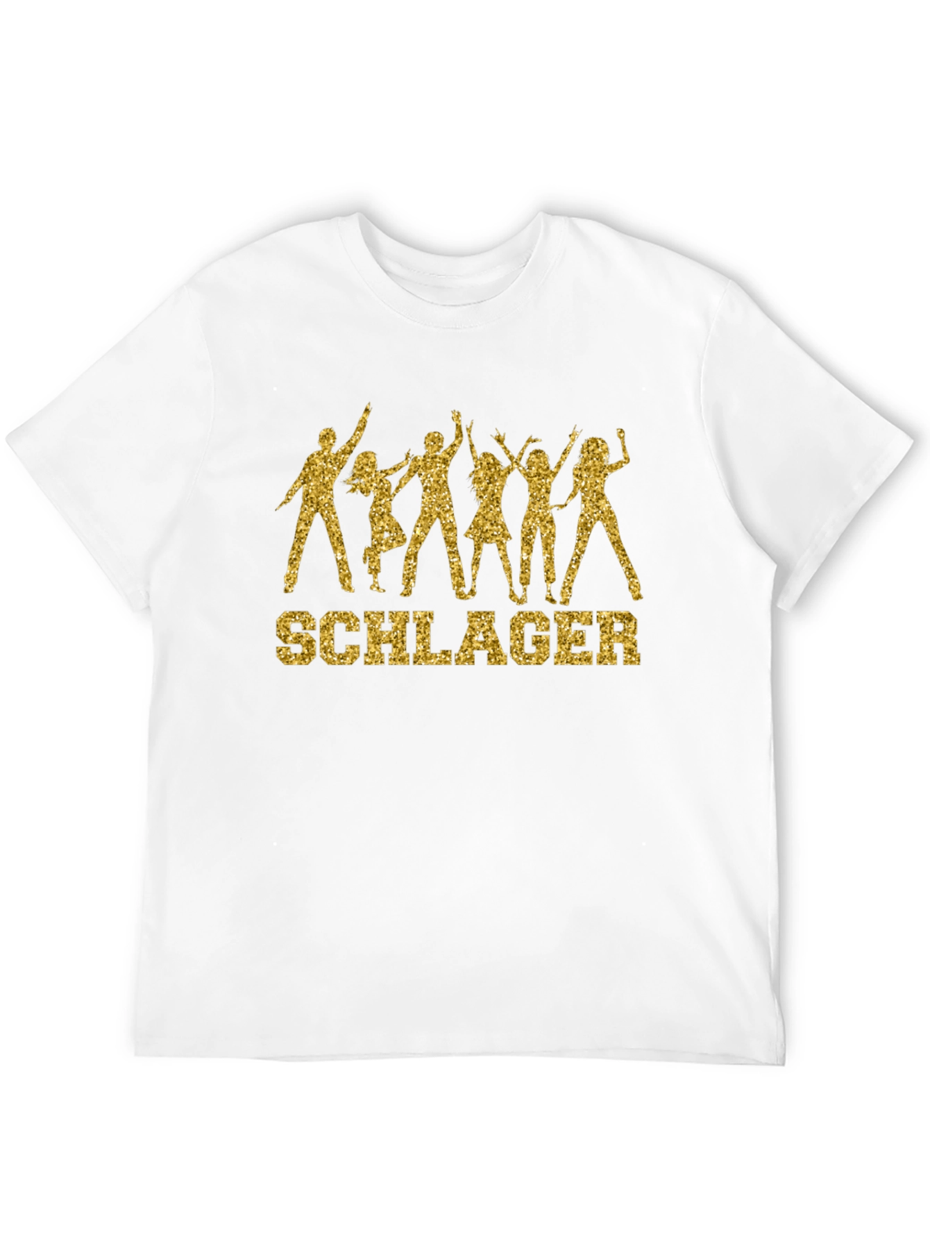 Schlager Graphic Print Crew Neck T-Shirt
