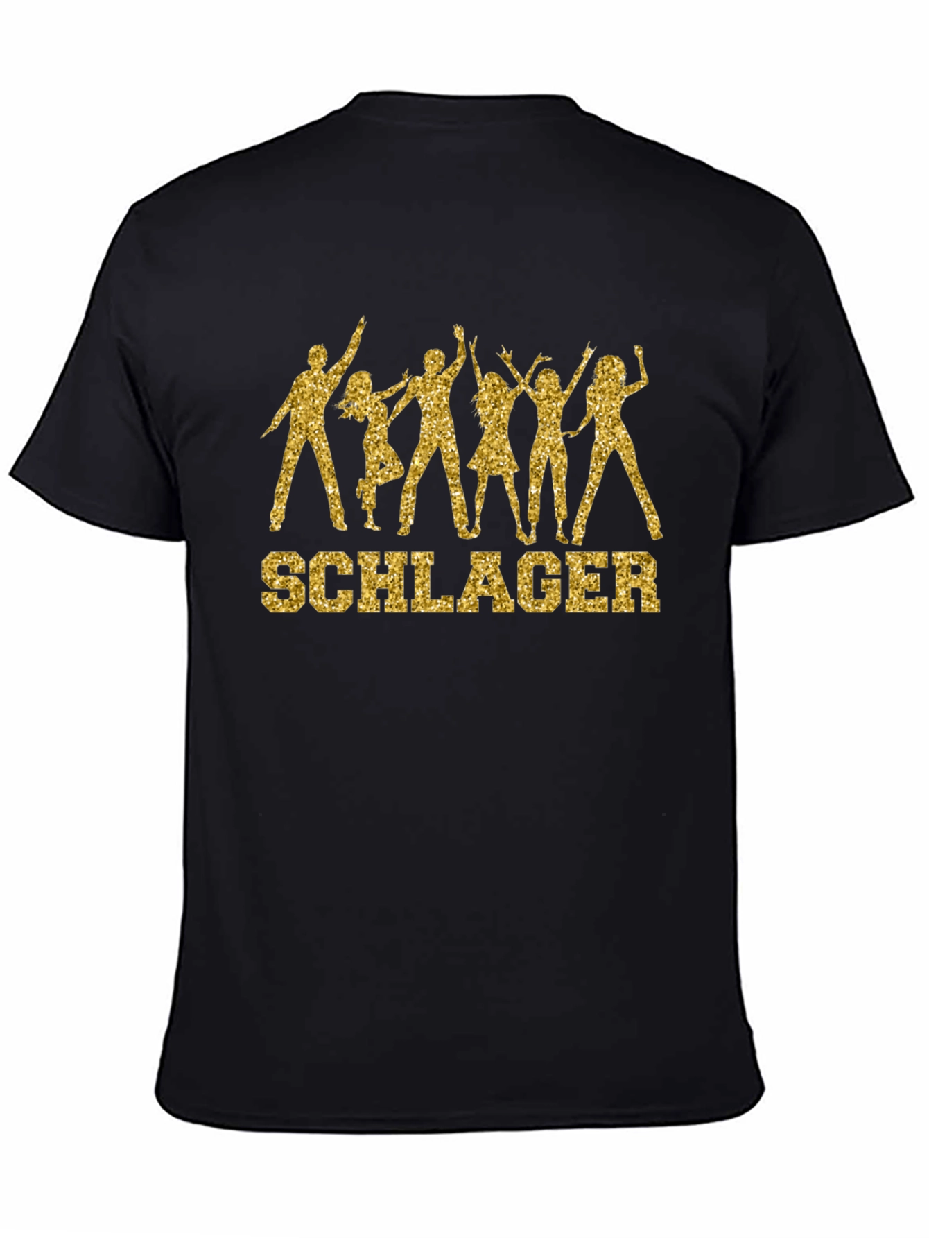 Schlager Graphic Print Crew Neck T-Shirt