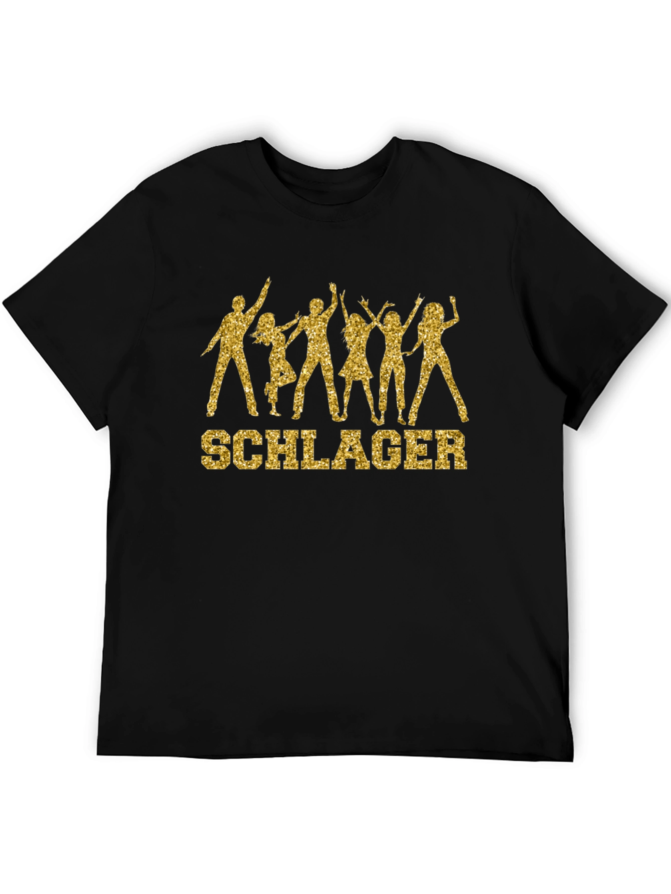Schlager Graphic Print Crew Neck T-Shirt