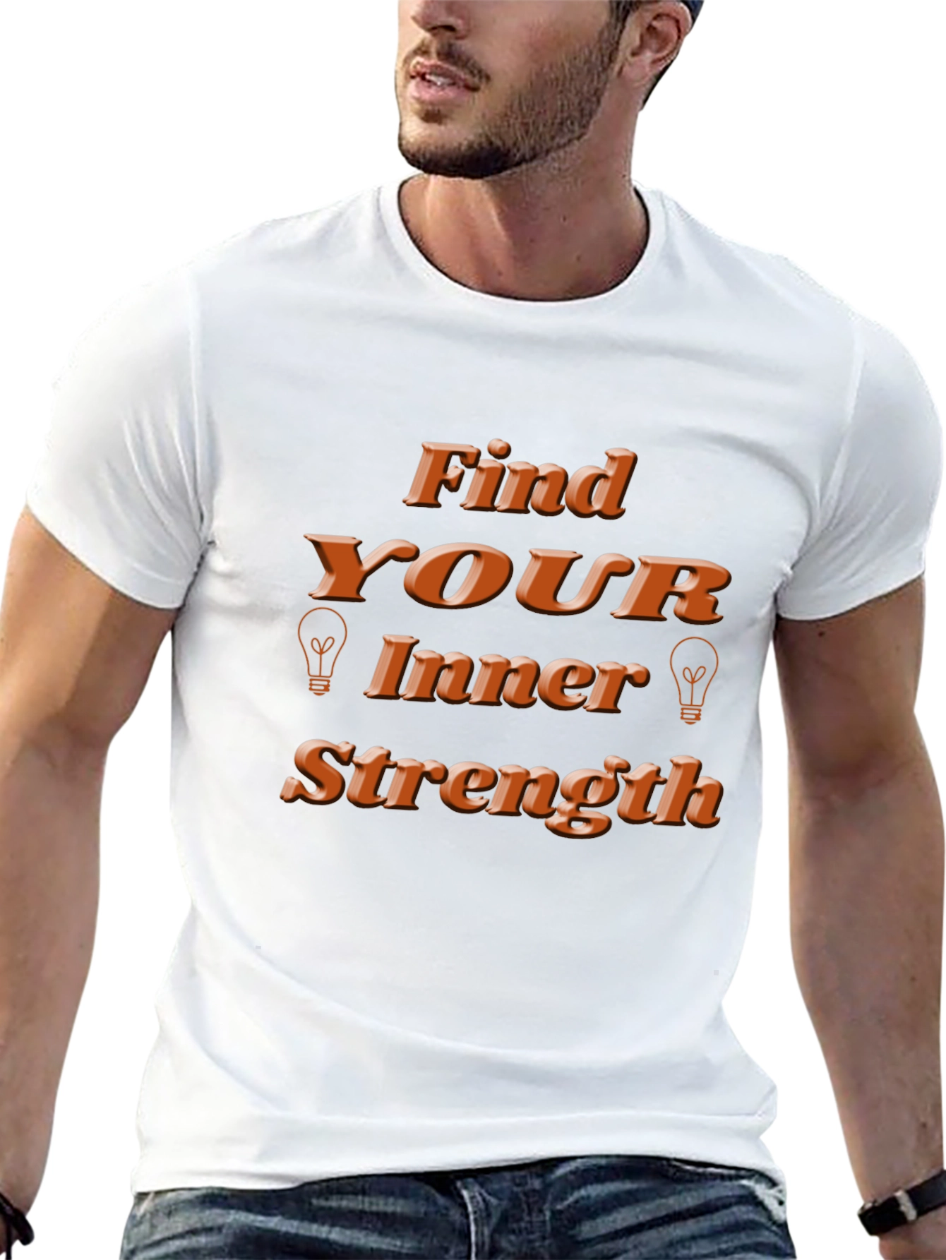 Find Your Inner Strength T-Shirt - Motivational Design