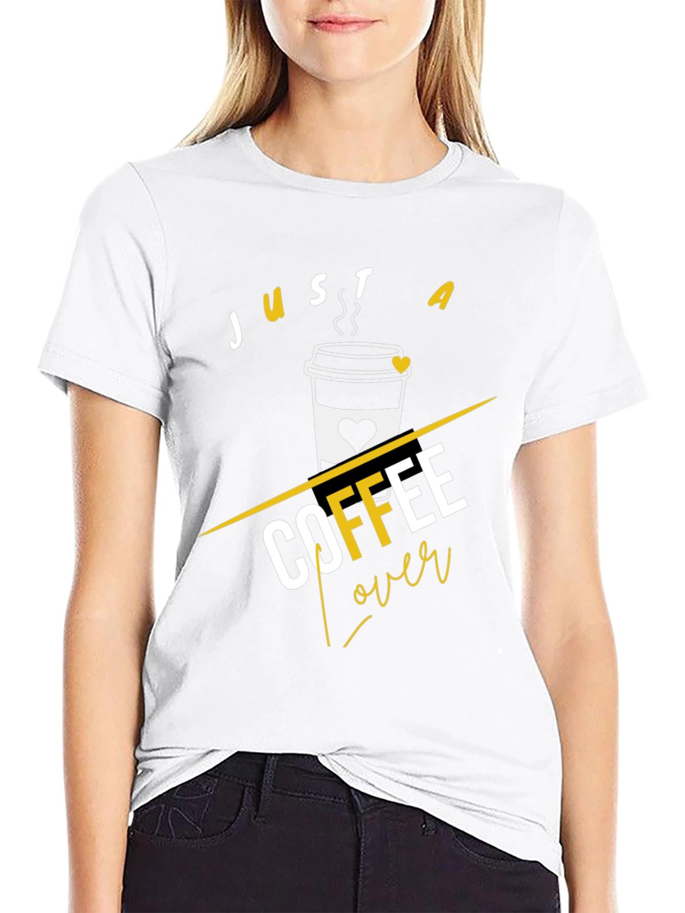 Just A Coffee Lover Graphic Tee