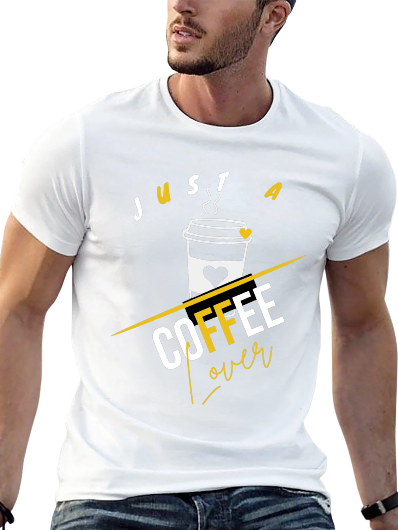 Just A Coffee Lover Graphic Tee