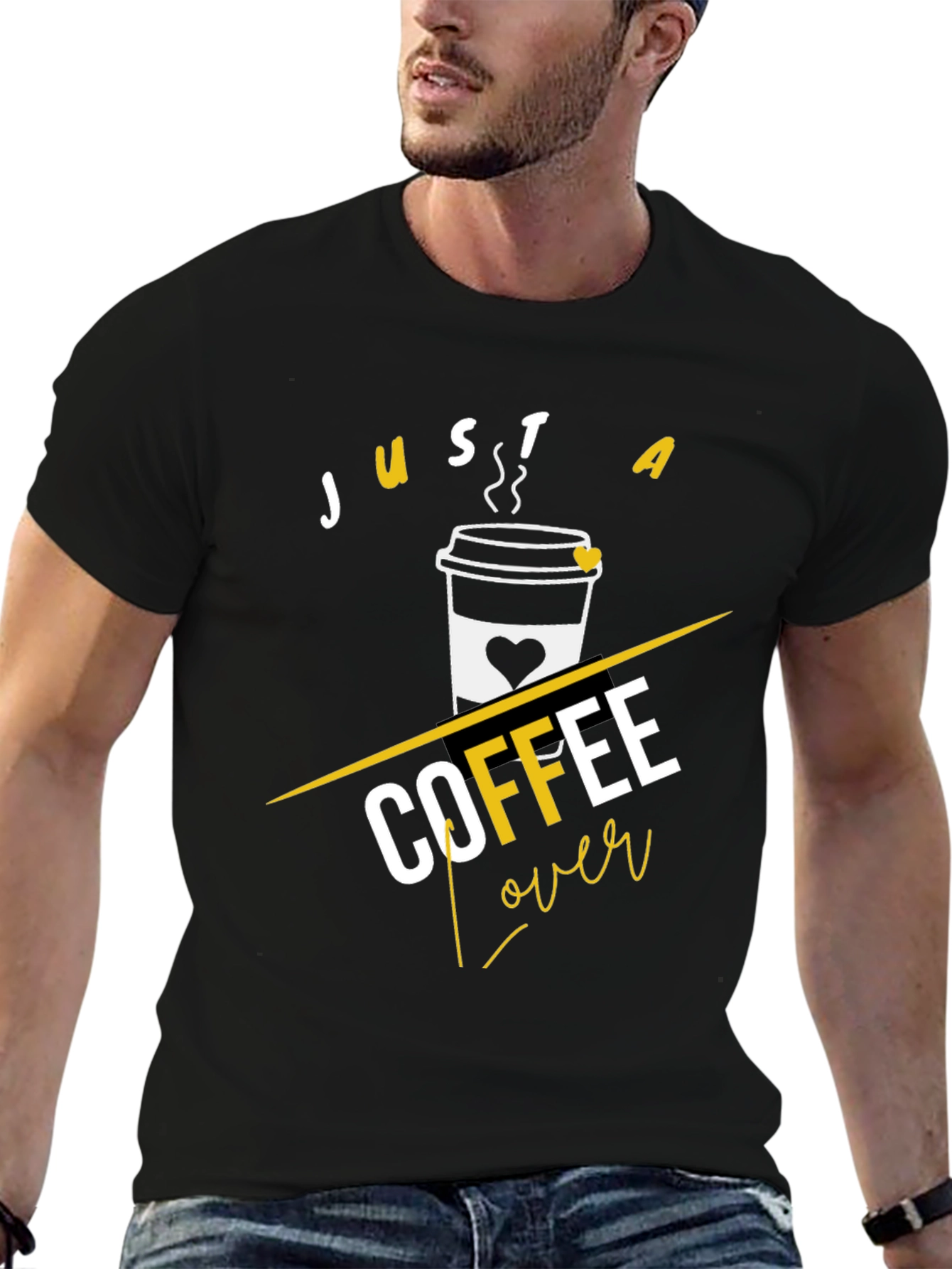 Just A Coffee Lover Graphic Tee