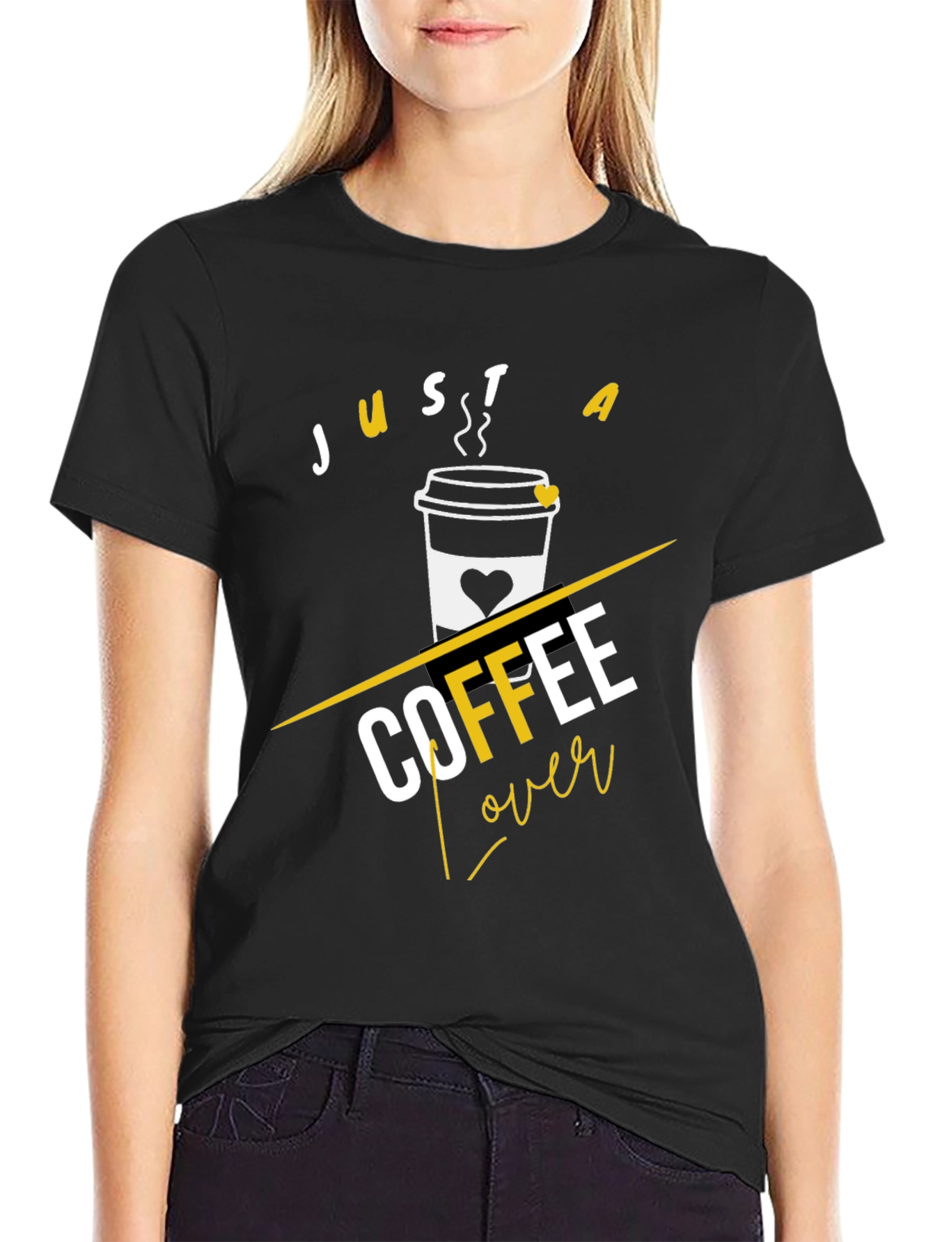 Just A Coffee Lover Graphic Tee