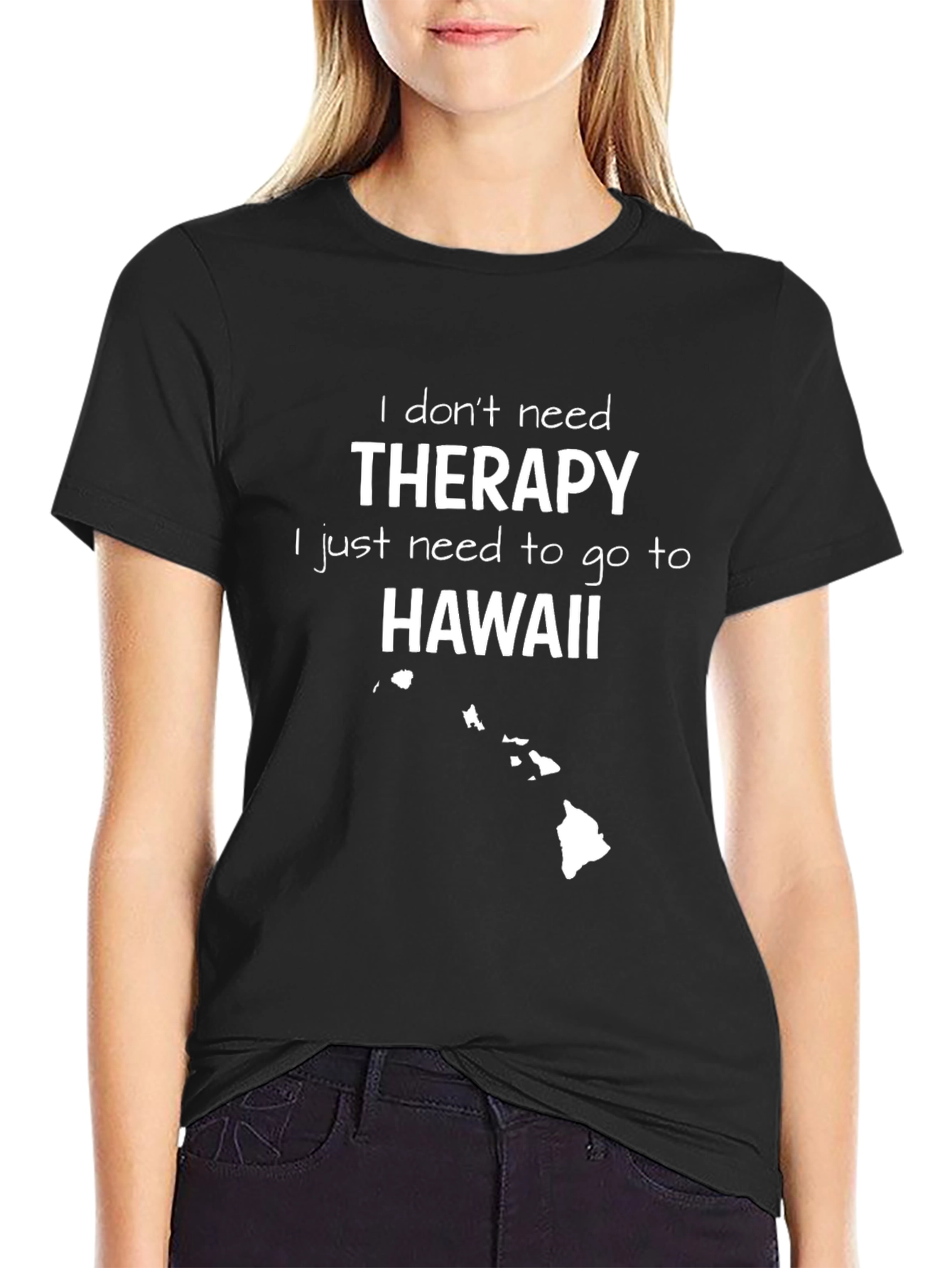 Hawaii Therapy T-Shirt - Island State Vacation Tee