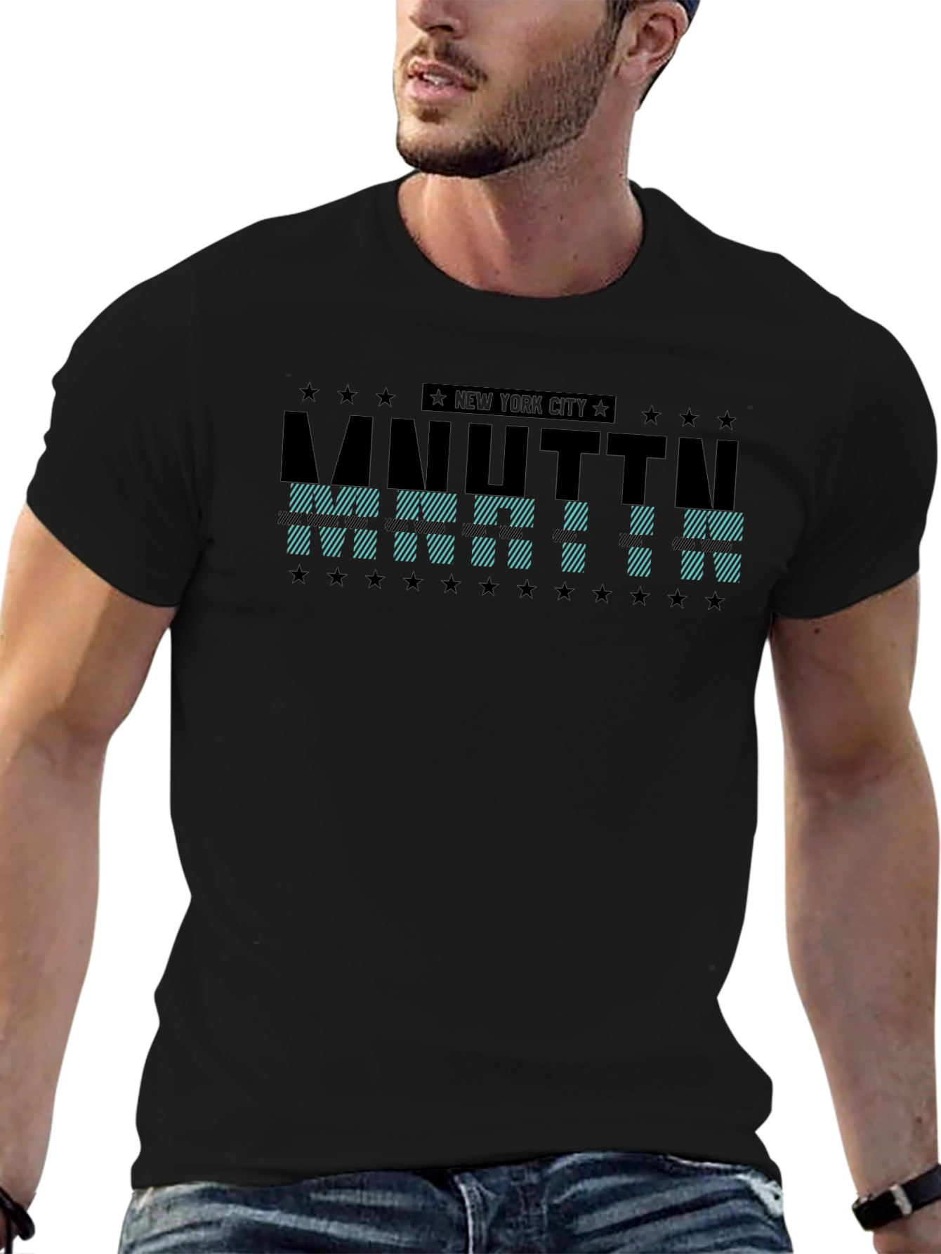 Manhattan New York City Graphic Tee