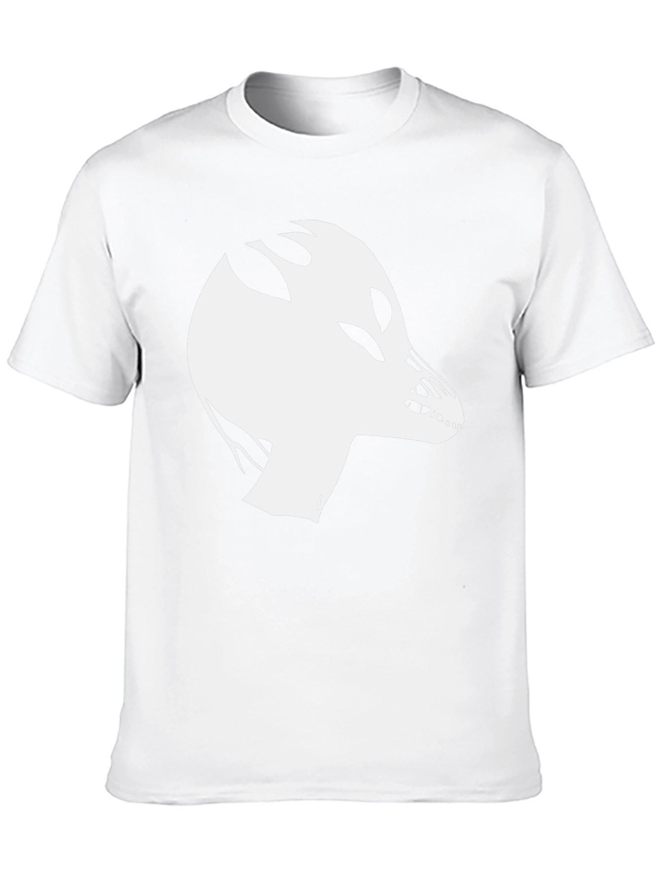Abstract Creature Graphic Tee - Black