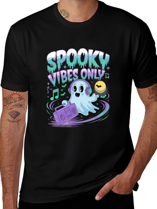 Spooky Vibes Only Halloween Graphic Tee