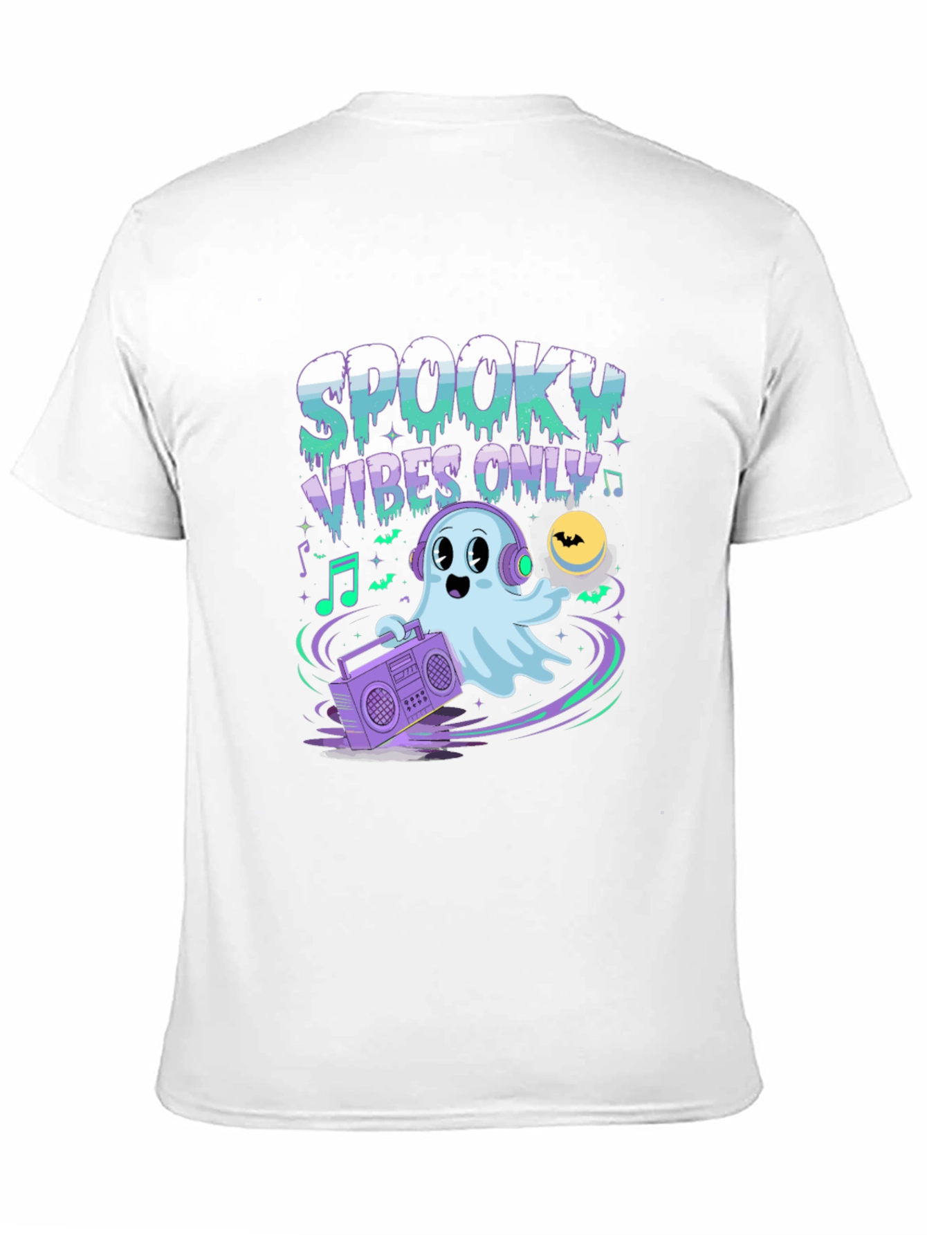 Spooky Vibes Only Halloween Graphic Tee