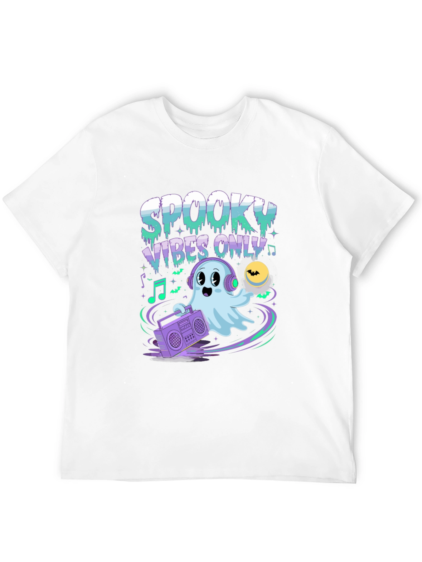 Spooky Vibes Only Halloween Graphic Tee