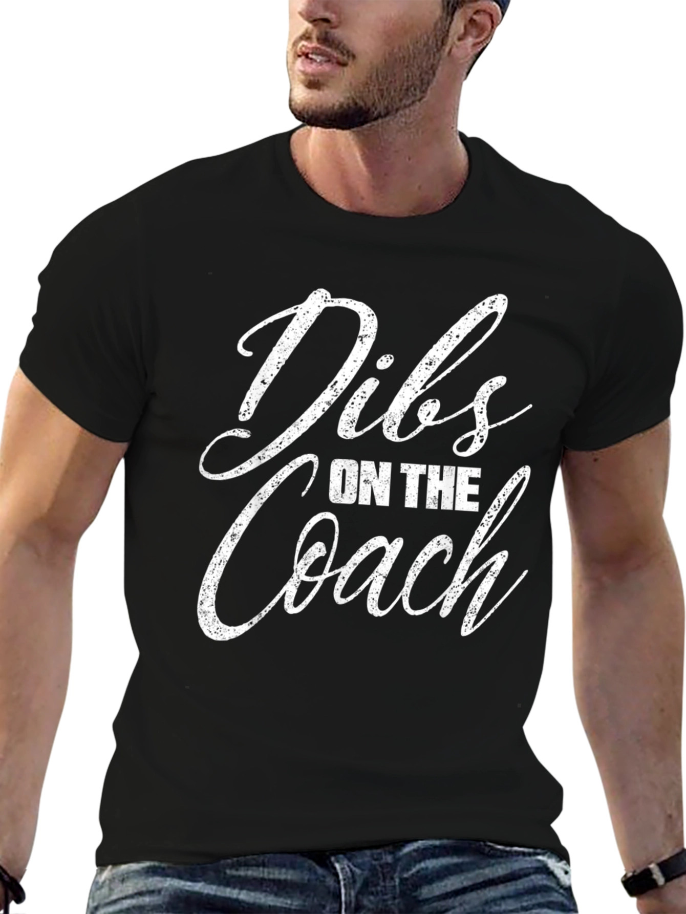 Dibs on the Coach - Novelty Graphic Tee