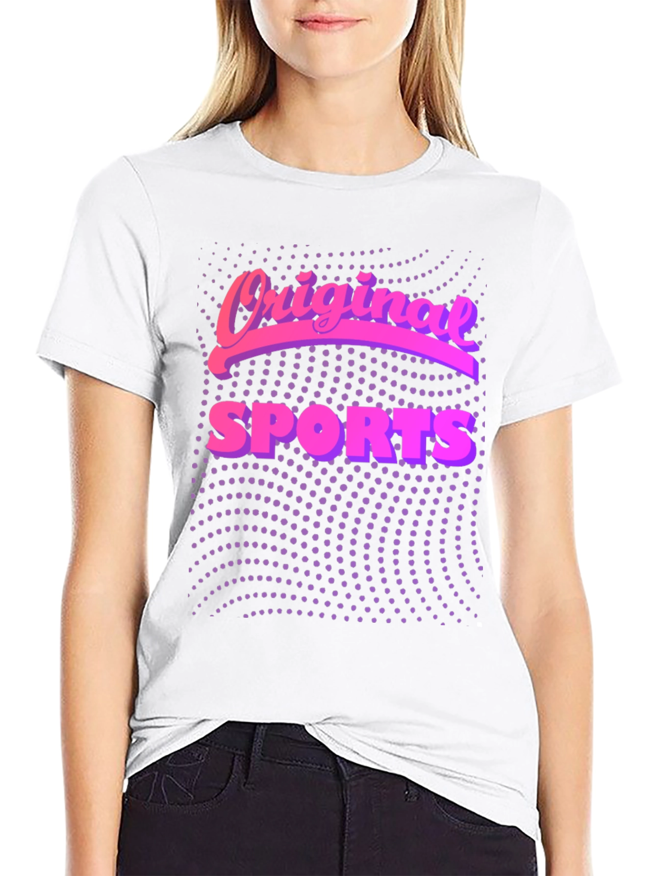 Original Sports Black Graphic T-Shirt