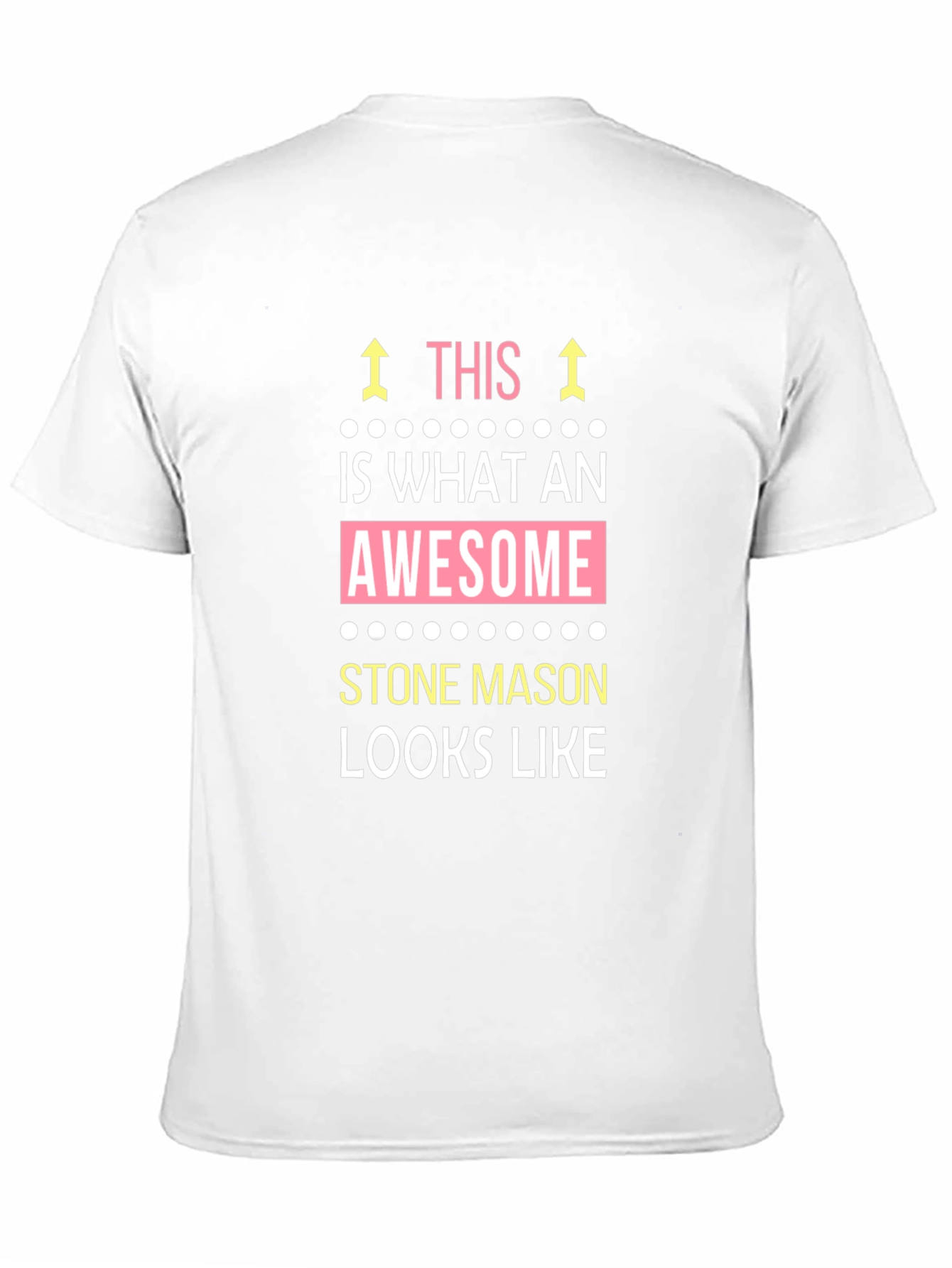 Awesome Stone Mason Graphic T-Shirt - Black