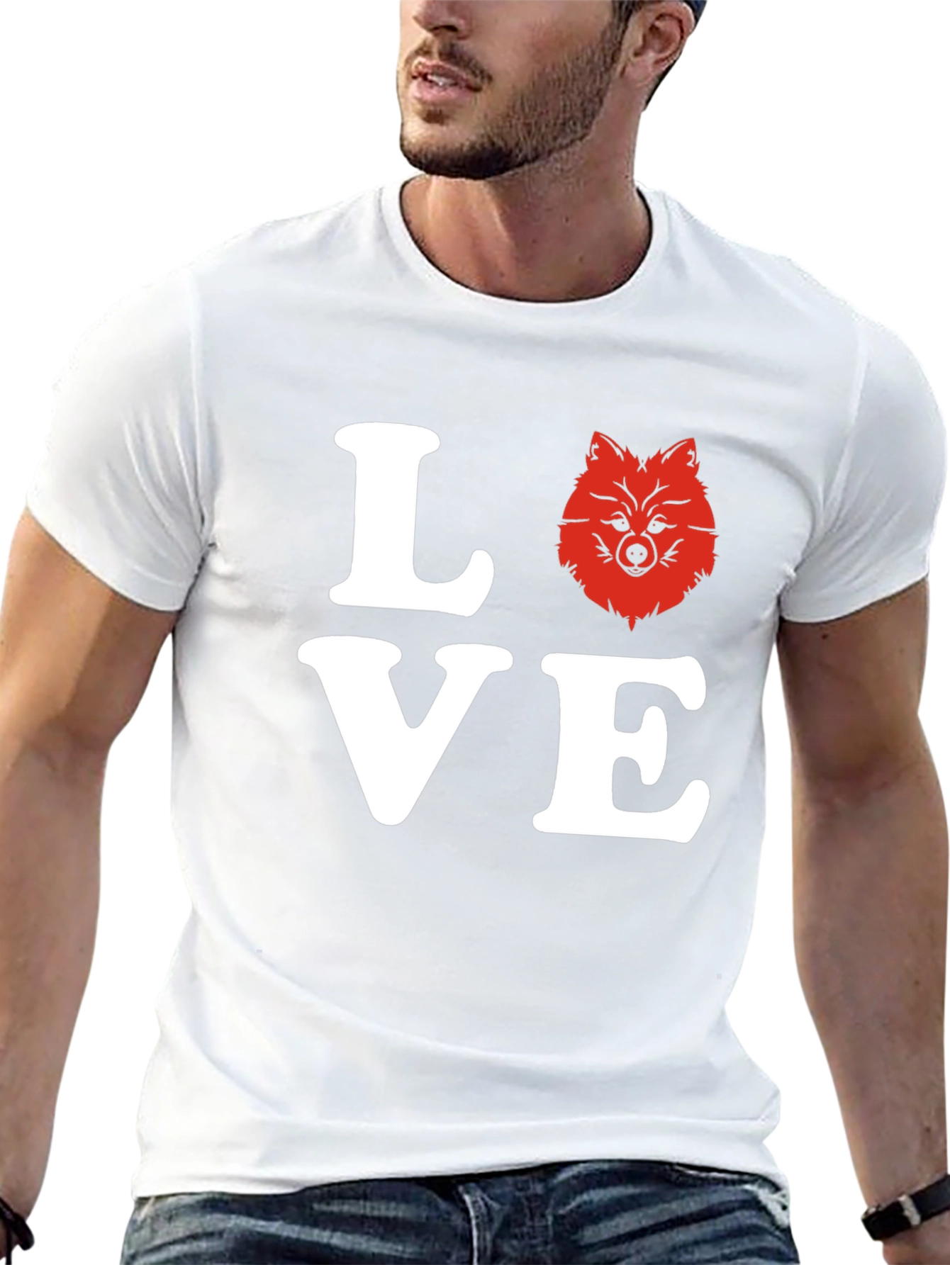 Love Pomeranian Dog T-Shirt