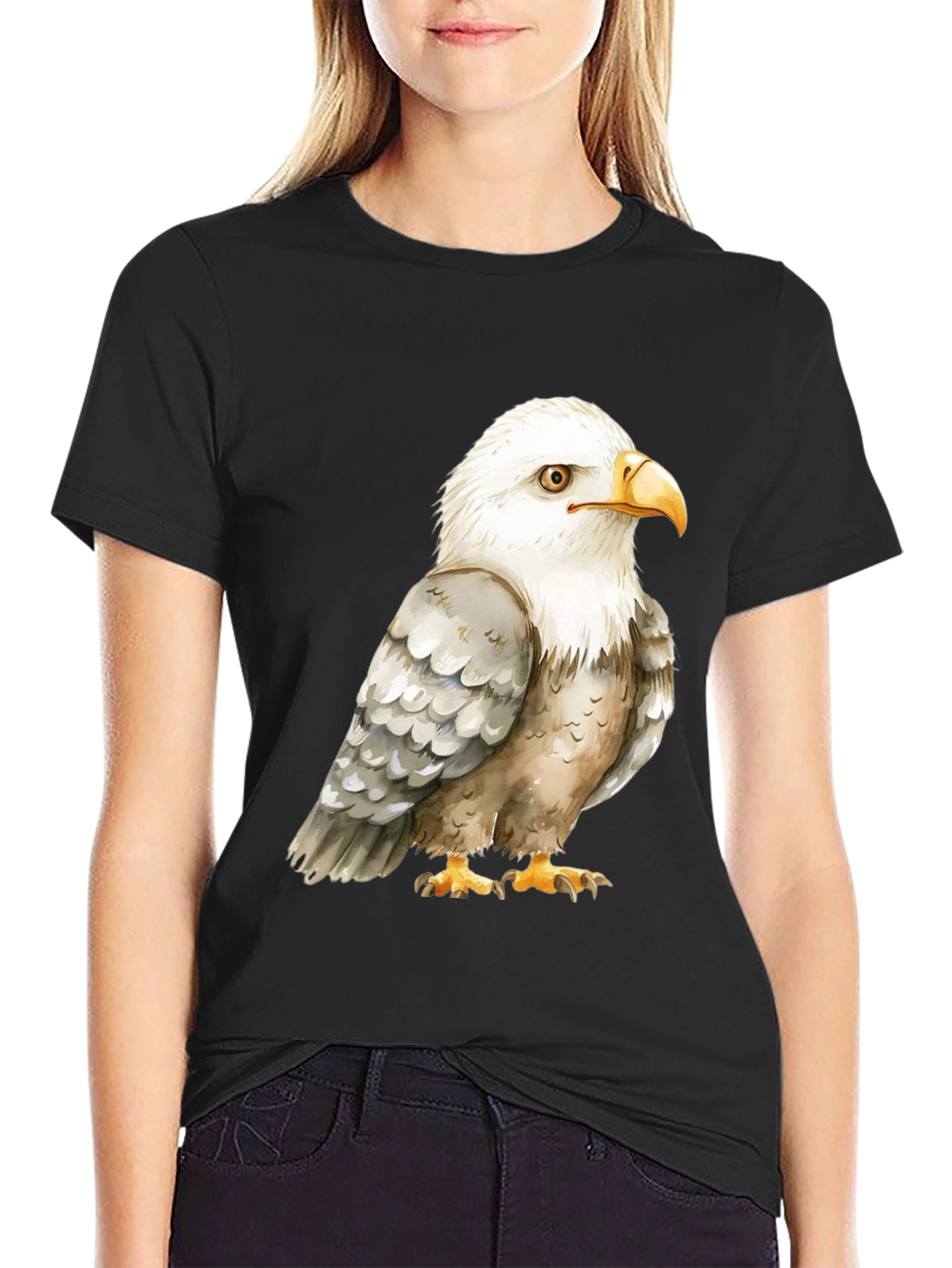 Bald Eagle Graphic T-Shirt - Patriotic Pride